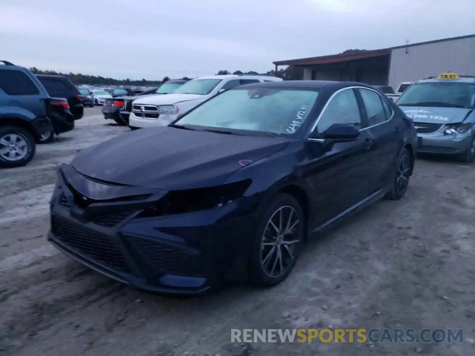 2 Photograph of a damaged car 4T1G11AK0MU616843 TOYOTA CAMRY 2021