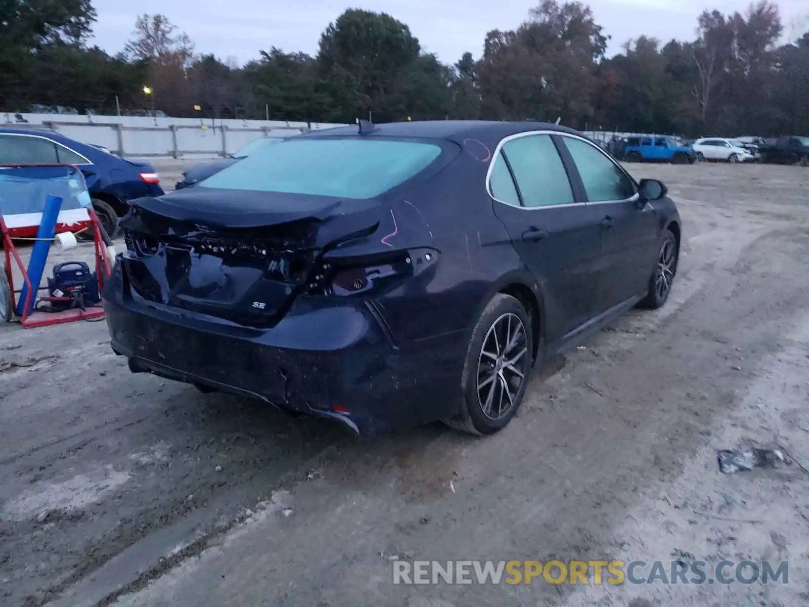 4 Photograph of a damaged car 4T1G11AK0MU616843 TOYOTA CAMRY 2021