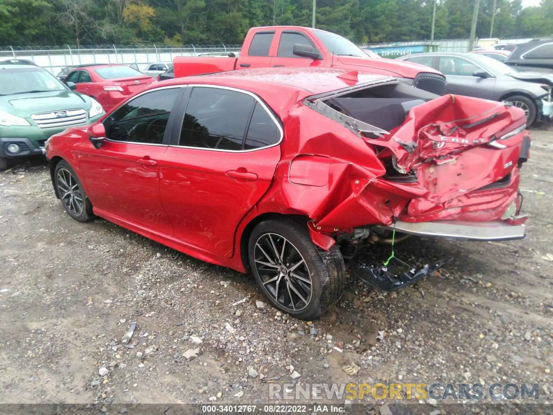 3 Photograph of a damaged car 4T1G11AK1MU406400 TOYOTA CAMRY 2021