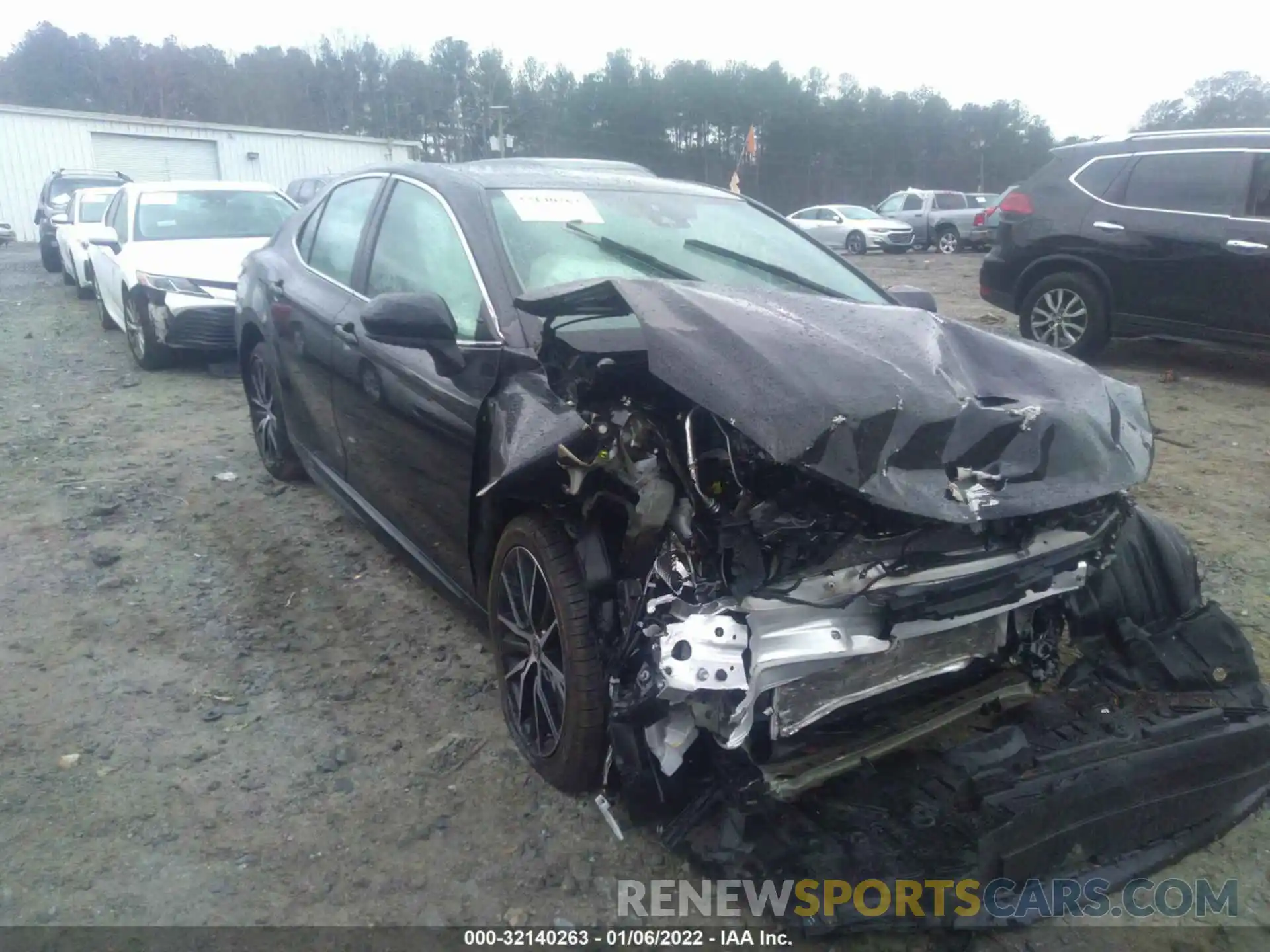 1 Photograph of a damaged car 4T1G11AK1MU407904 TOYOTA CAMRY 2021