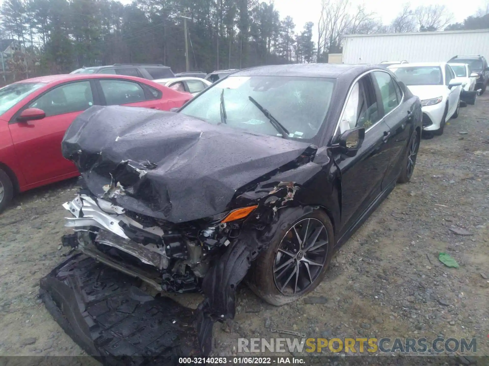 2 Photograph of a damaged car 4T1G11AK1MU407904 TOYOTA CAMRY 2021