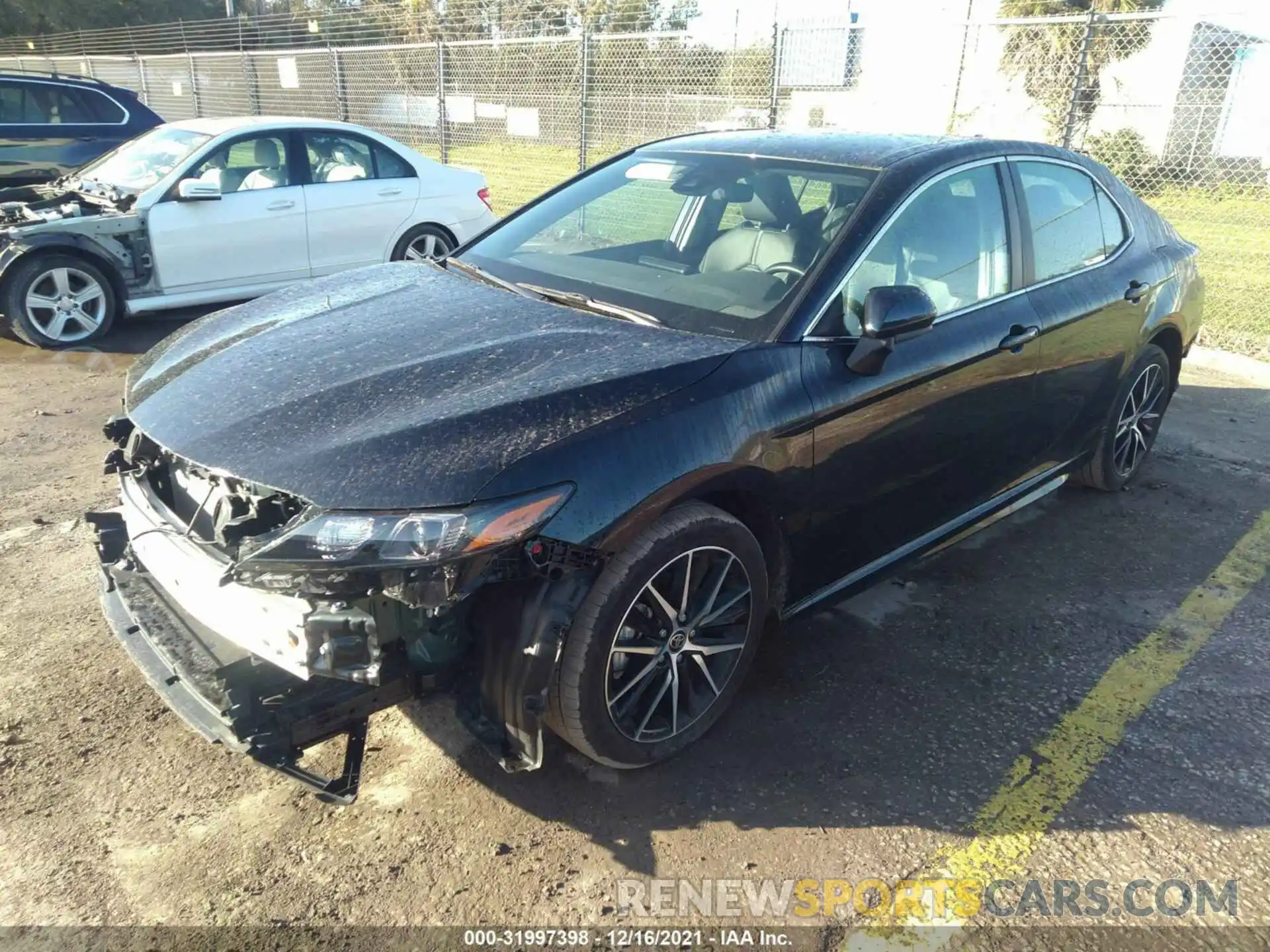 2 Photograph of a damaged car 4T1G11AK1MU408292 TOYOTA CAMRY 2021