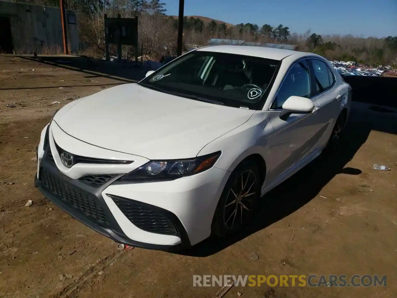 2 Photograph of a damaged car 4T1G11AK1MU409765 TOYOTA CAMRY 2021