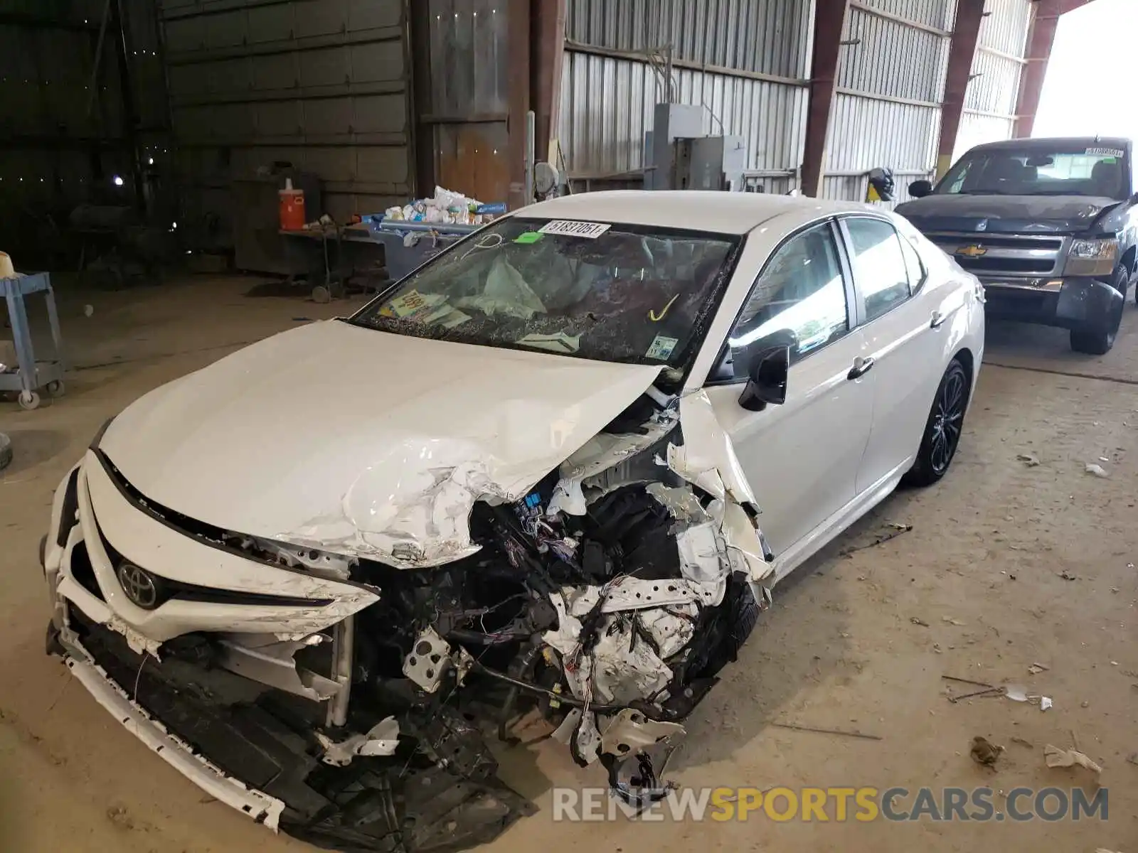 2 Photograph of a damaged car 4T1G11AK1MU410026 TOYOTA CAMRY 2021