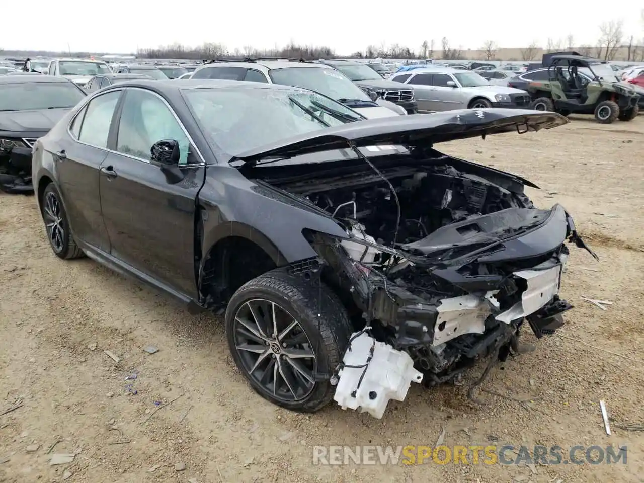 1 Photograph of a damaged car 4T1G11AK1MU411810 TOYOTA CAMRY 2021