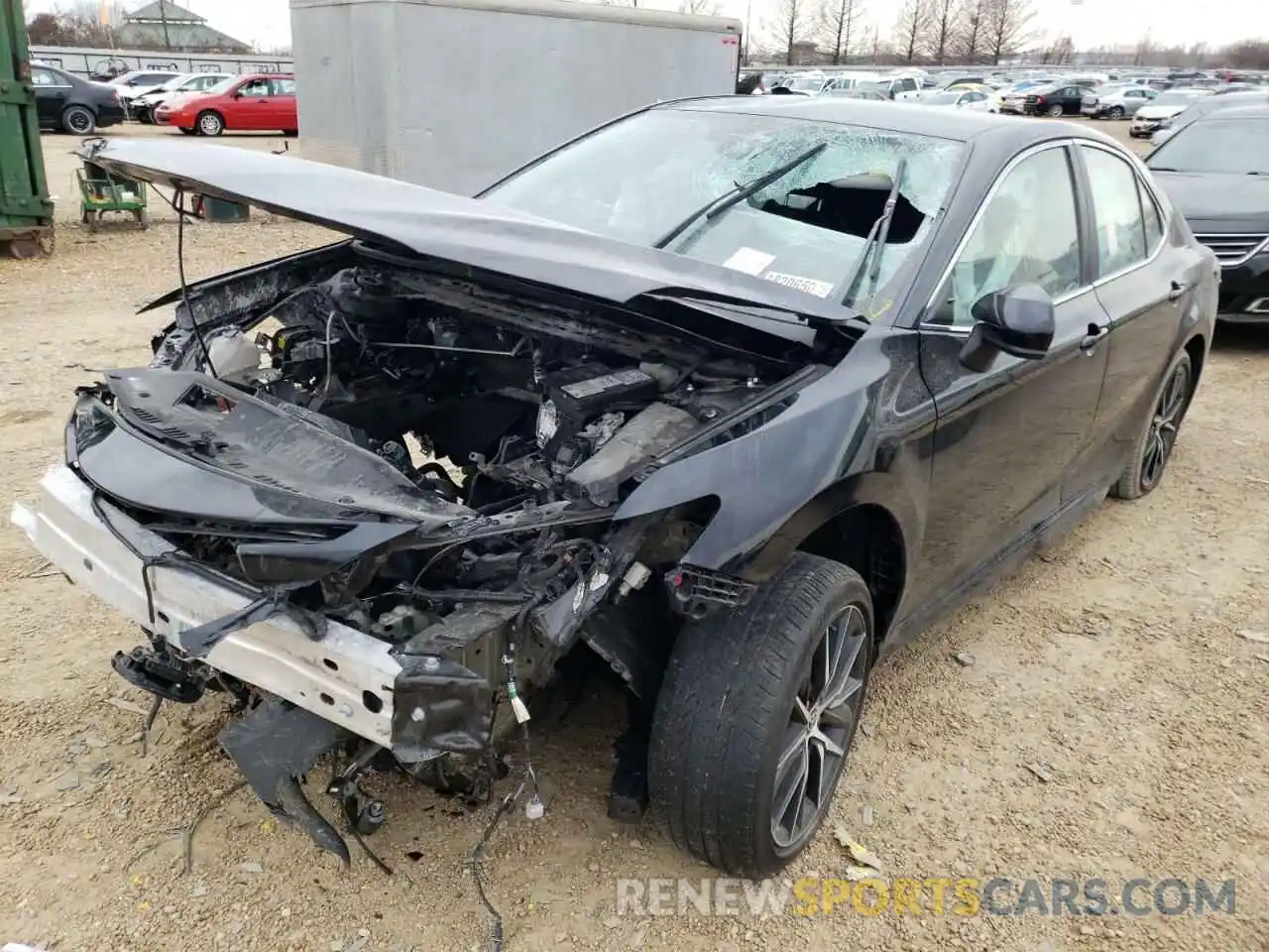 2 Photograph of a damaged car 4T1G11AK1MU411810 TOYOTA CAMRY 2021