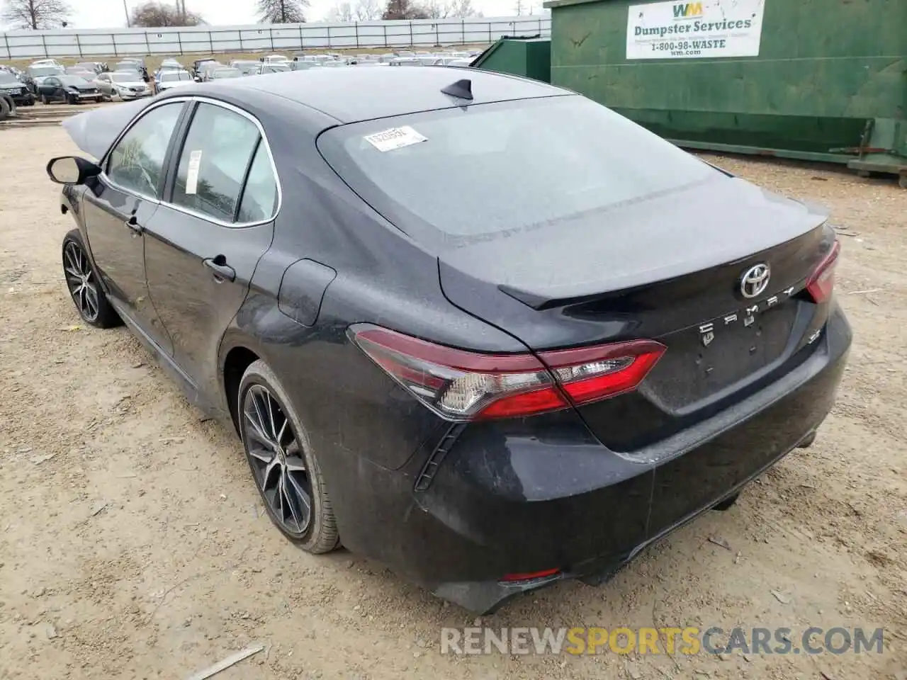 3 Photograph of a damaged car 4T1G11AK1MU411810 TOYOTA CAMRY 2021