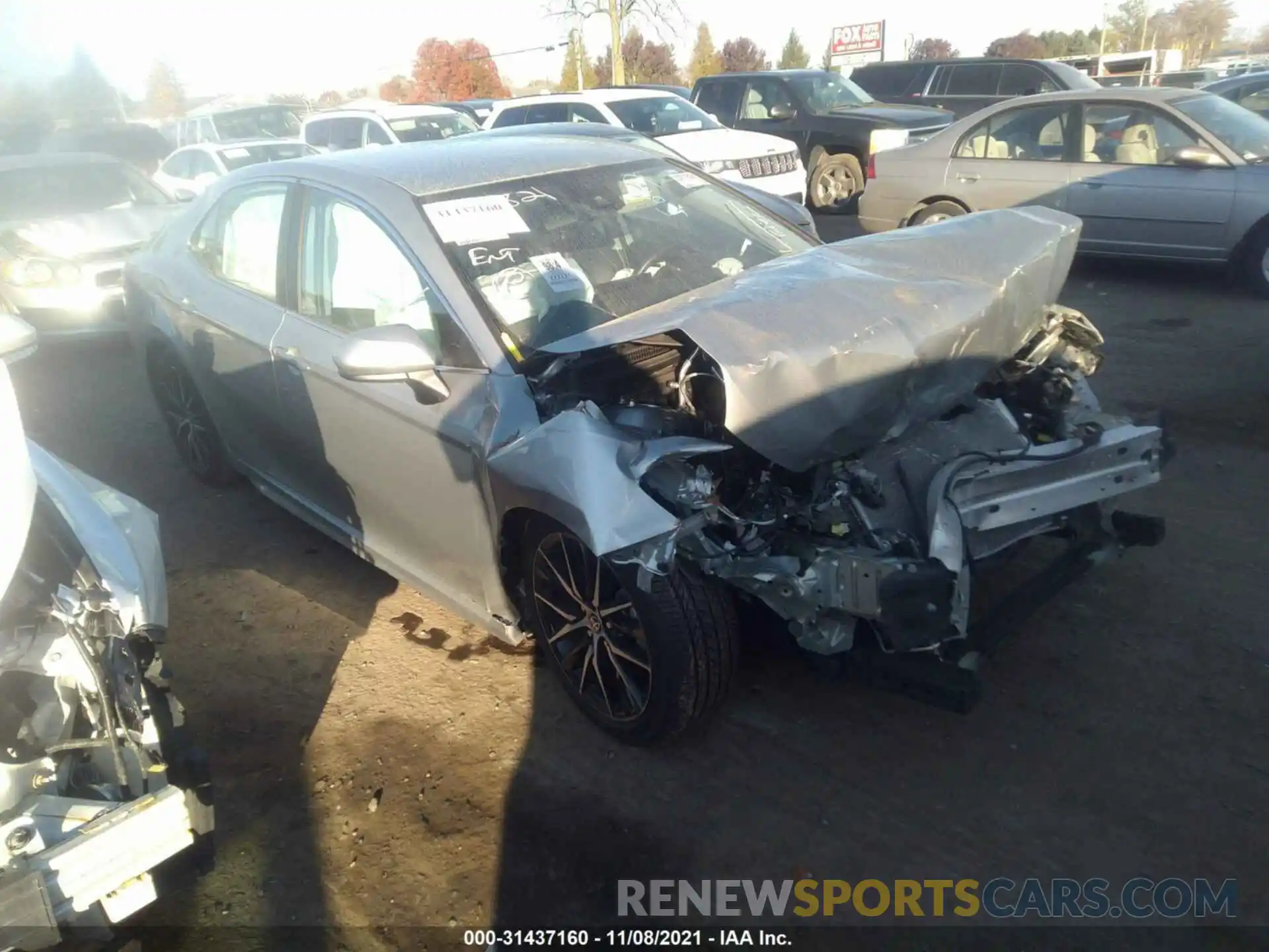 1 Photograph of a damaged car 4T1G11AK1MU413248 TOYOTA CAMRY 2021