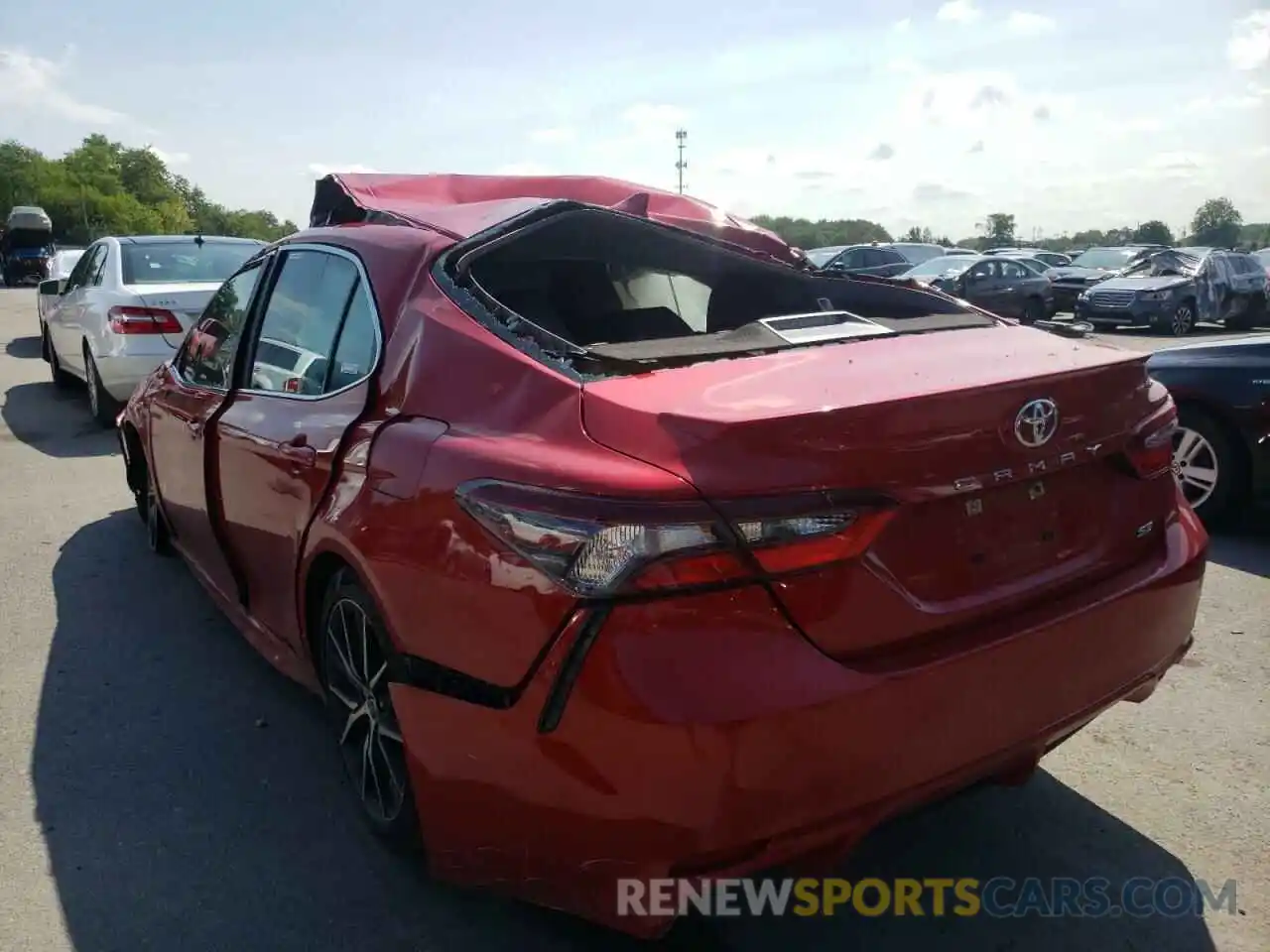 3 Photograph of a damaged car 4T1G11AK1MU415517 TOYOTA CAMRY 2021