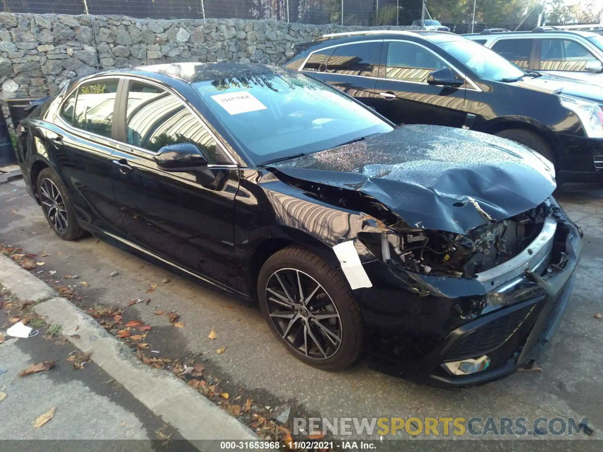 1 Photograph of a damaged car 4T1G11AK1MU416022 TOYOTA CAMRY 2021