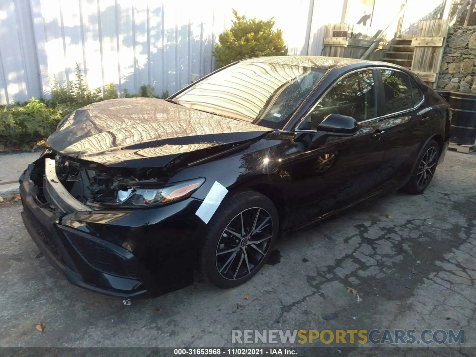 2 Photograph of a damaged car 4T1G11AK1MU416022 TOYOTA CAMRY 2021