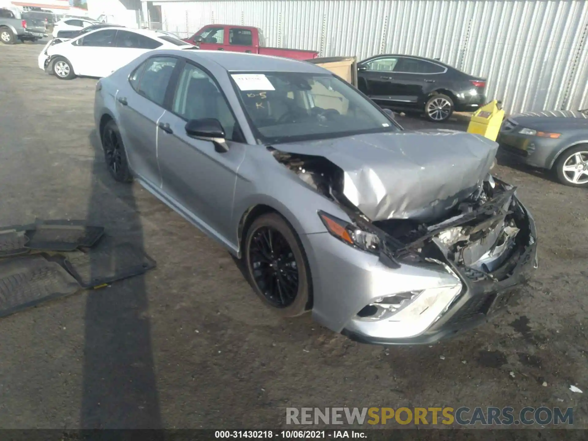 1 Photograph of a damaged car 4T1G11AK1MU416652 TOYOTA CAMRY 2021