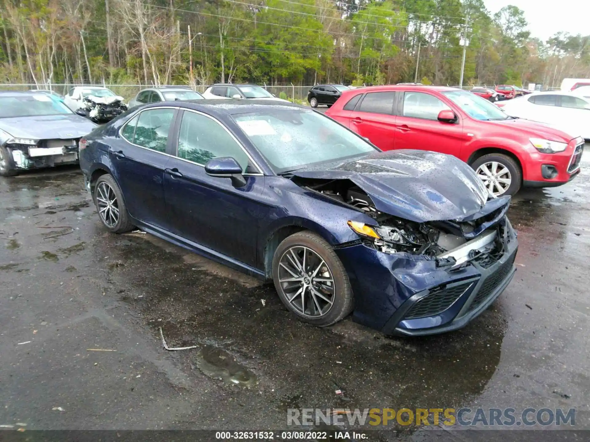 1 Photograph of a damaged car 4T1G11AK1MU417199 TOYOTA CAMRY 2021