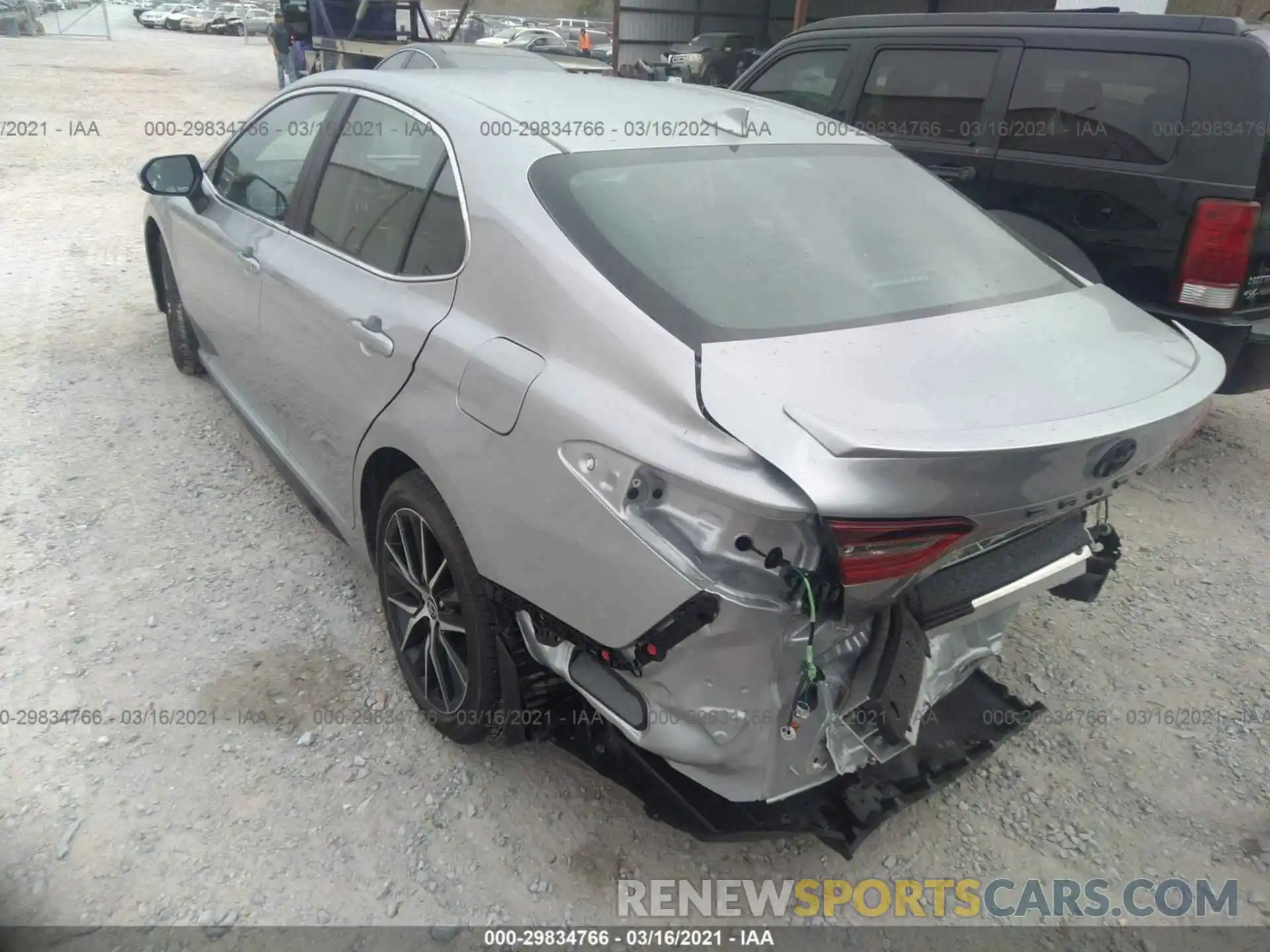 3 Photograph of a damaged car 4T1G11AK1MU418692 TOYOTA CAMRY 2021