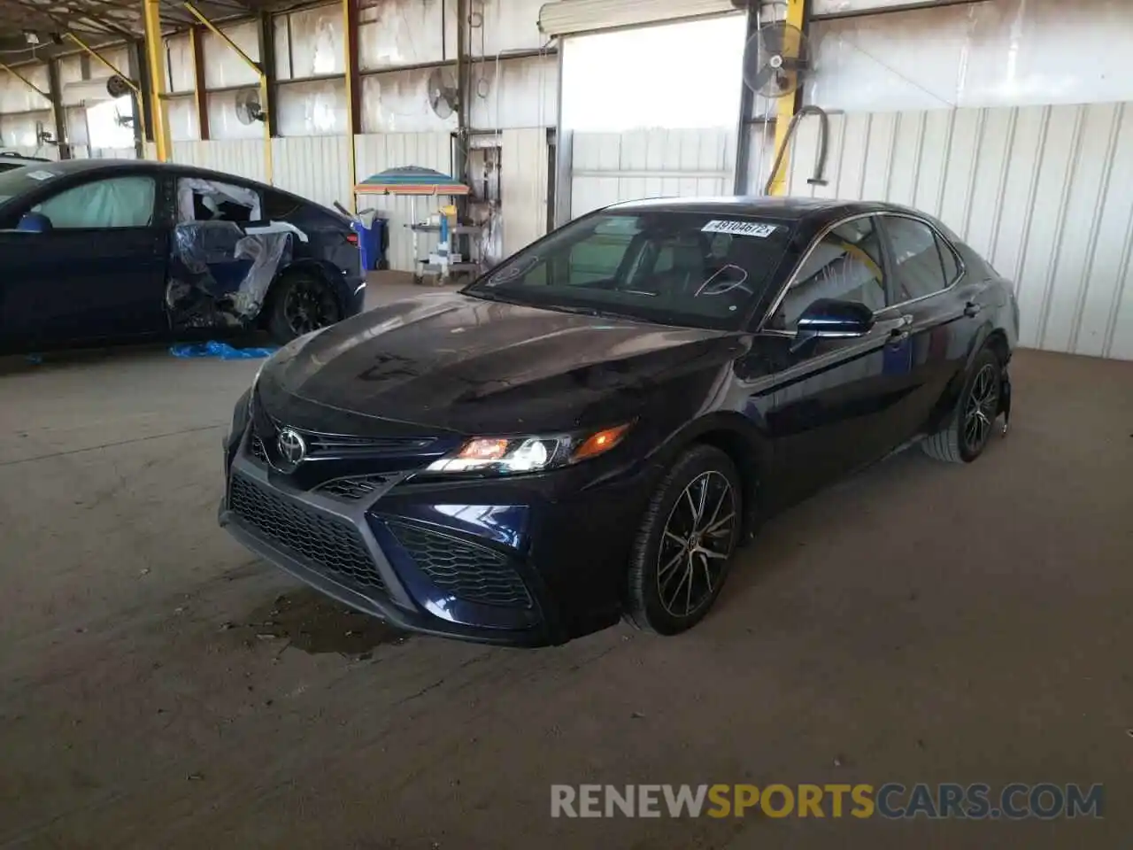 2 Photograph of a damaged car 4T1G11AK1MU420913 TOYOTA CAMRY 2021