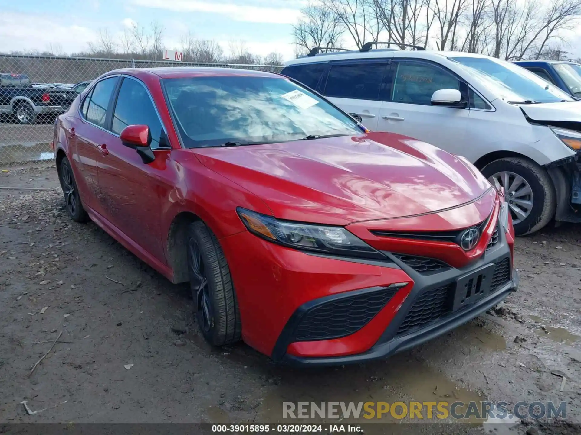 1 Photograph of a damaged car 4T1G11AK1MU425397 TOYOTA CAMRY 2021