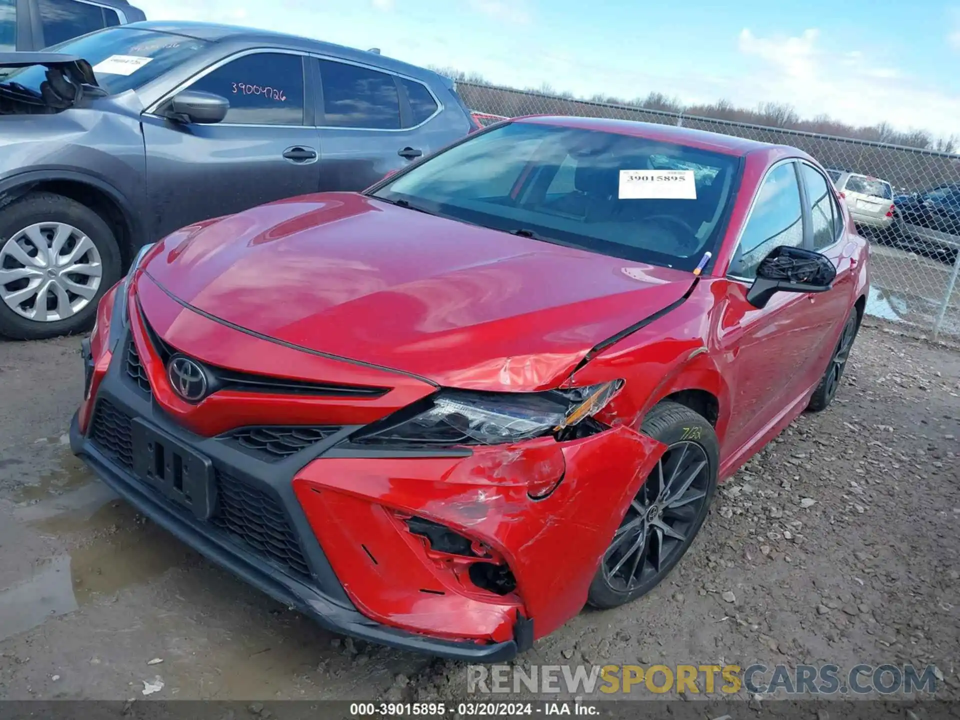 2 Photograph of a damaged car 4T1G11AK1MU425397 TOYOTA CAMRY 2021