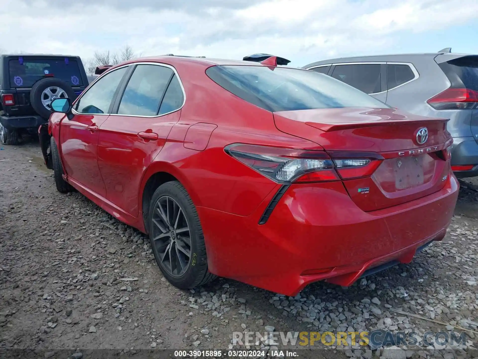 3 Photograph of a damaged car 4T1G11AK1MU425397 TOYOTA CAMRY 2021