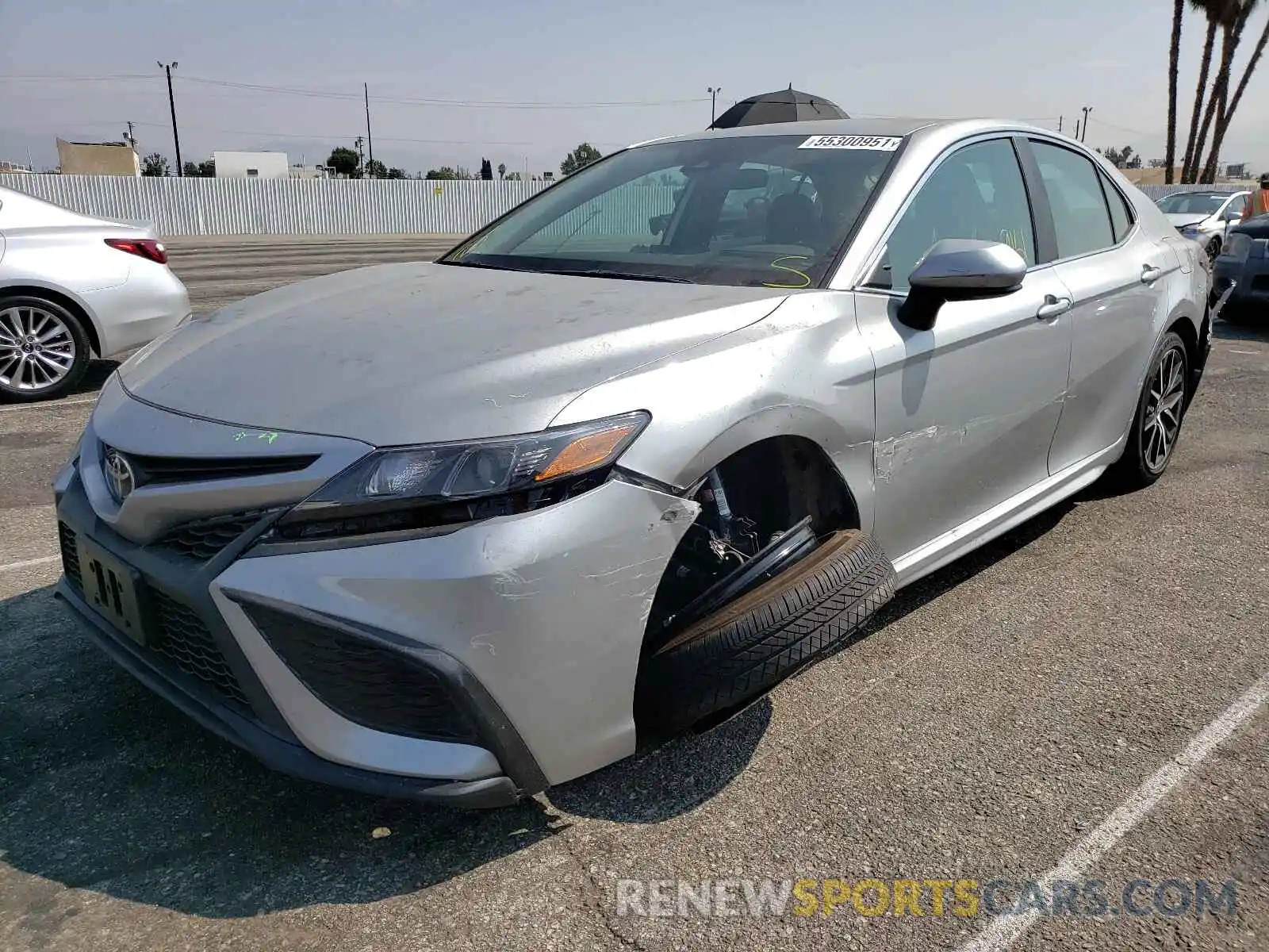 2 Photograph of a damaged car 4T1G11AK1MU426890 TOYOTA CAMRY 2021