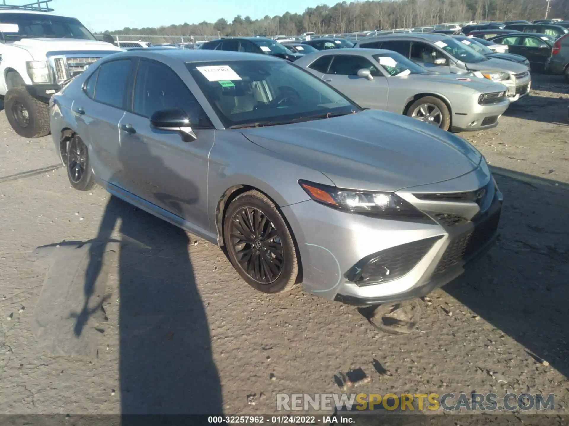 1 Photograph of a damaged car 4T1G11AK1MU428218 TOYOTA CAMRY 2021