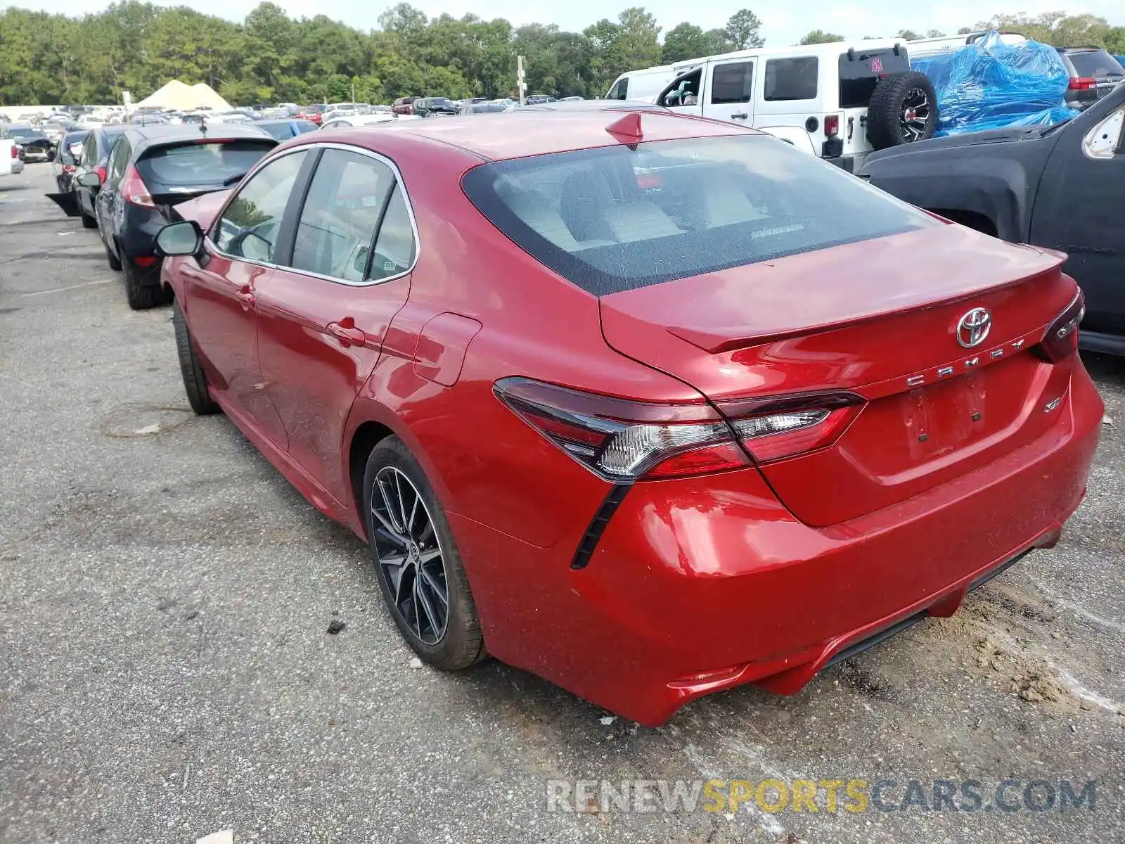 3 Photograph of a damaged car 4T1G11AK1MU428543 TOYOTA CAMRY 2021