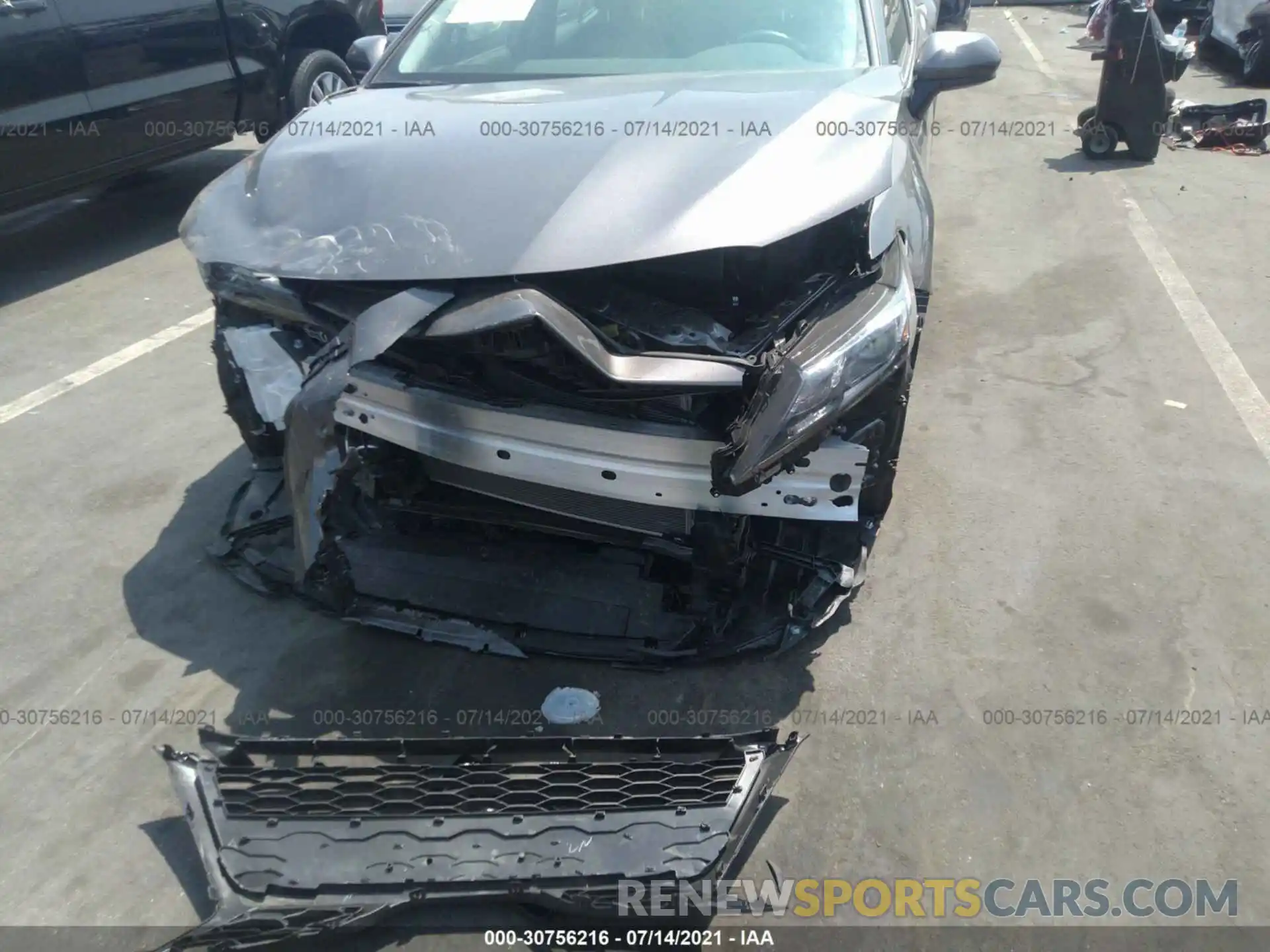 6 Photograph of a damaged car 4T1G11AK1MU434598 TOYOTA CAMRY 2021