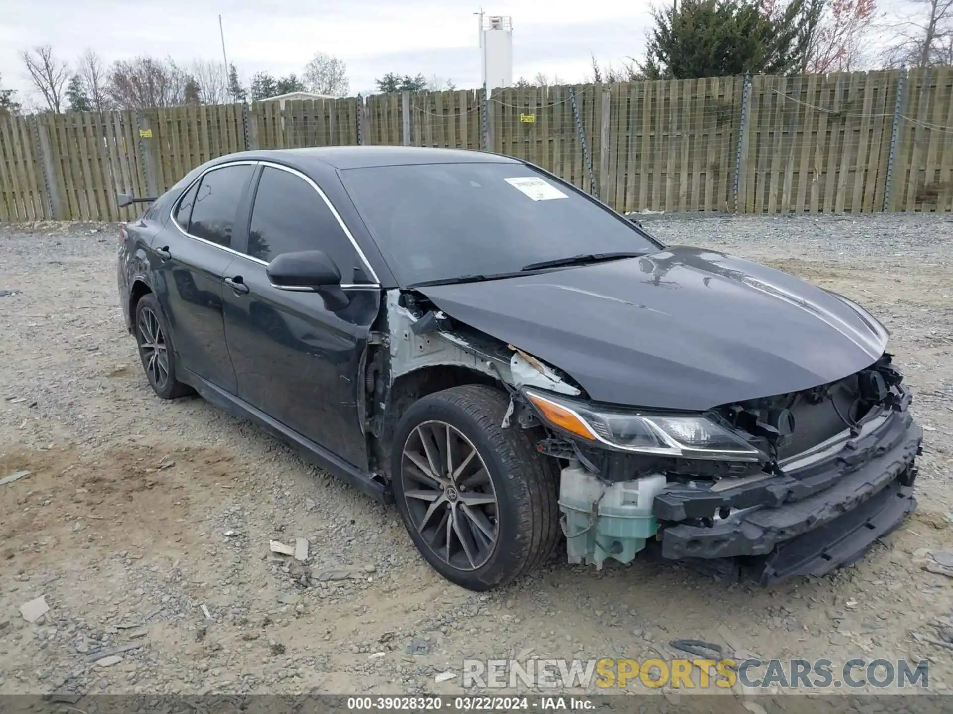 1 Photograph of a damaged car 4T1G11AK1MU434861 TOYOTA CAMRY 2021