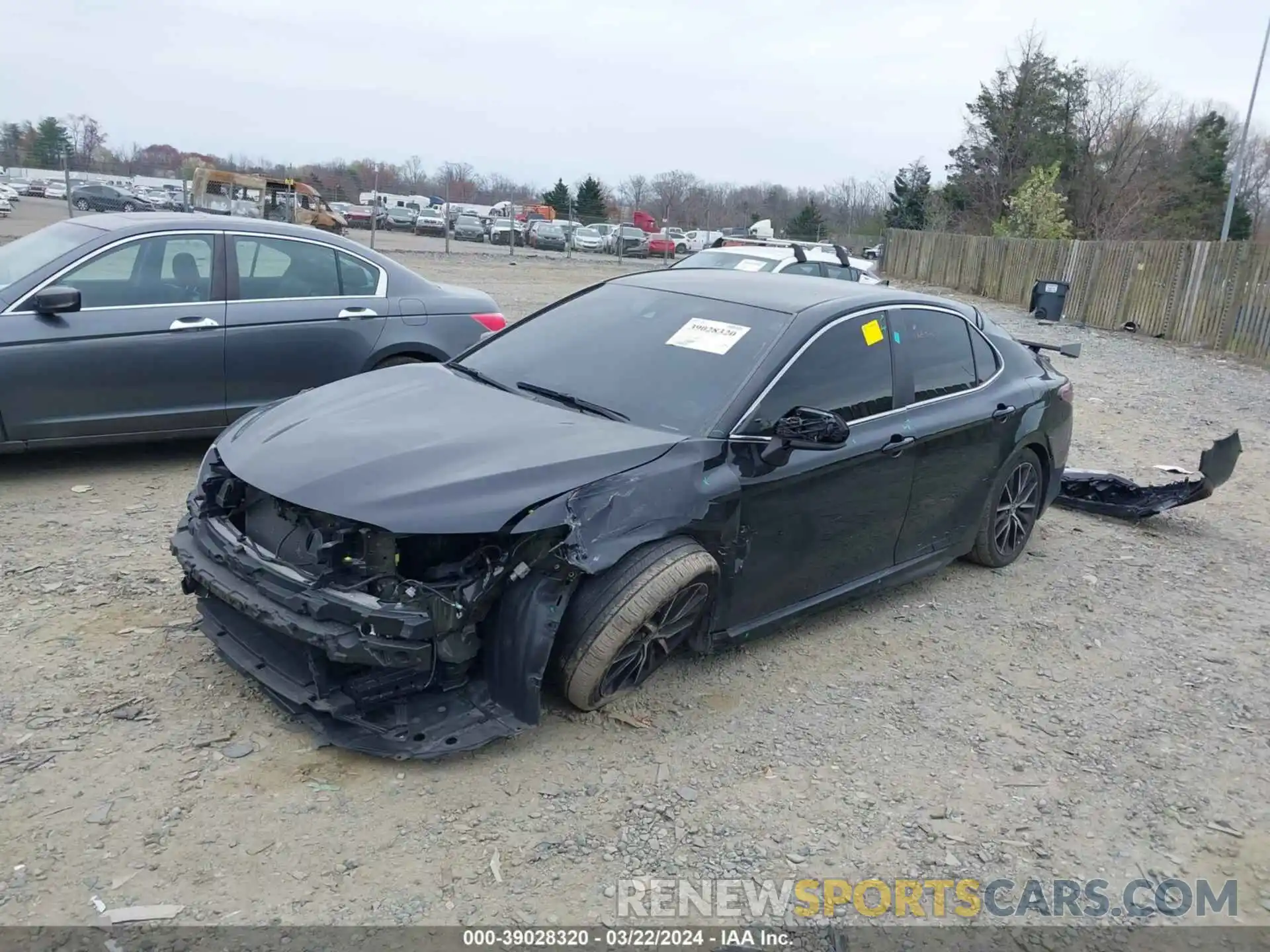 2 Photograph of a damaged car 4T1G11AK1MU434861 TOYOTA CAMRY 2021