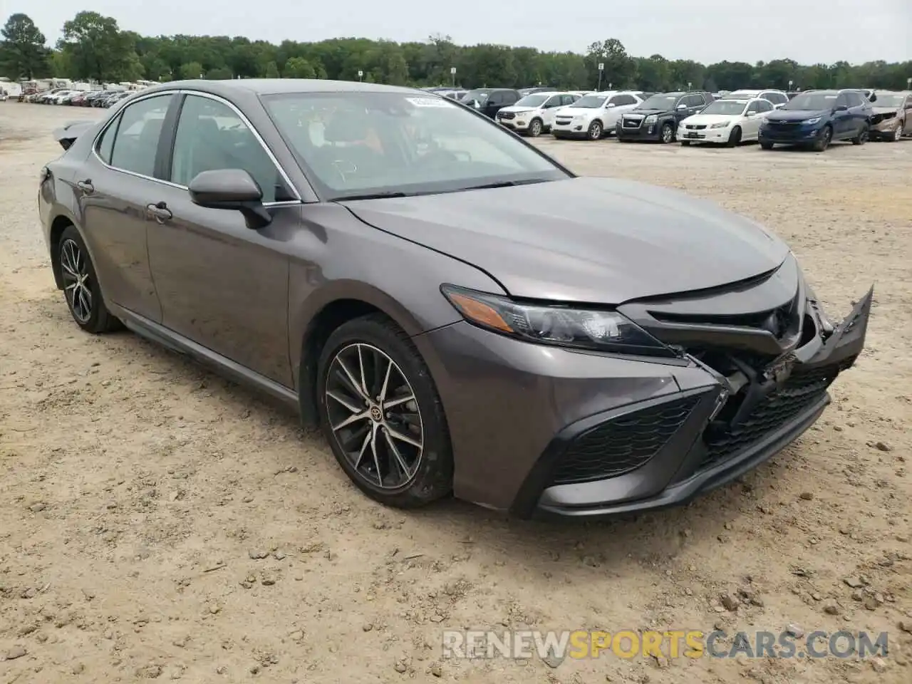 1 Photograph of a damaged car 4T1G11AK1MU439378 TOYOTA CAMRY 2021