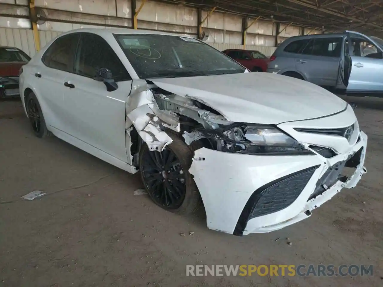 1 Photograph of a damaged car 4T1G11AK1MU440174 TOYOTA CAMRY 2021