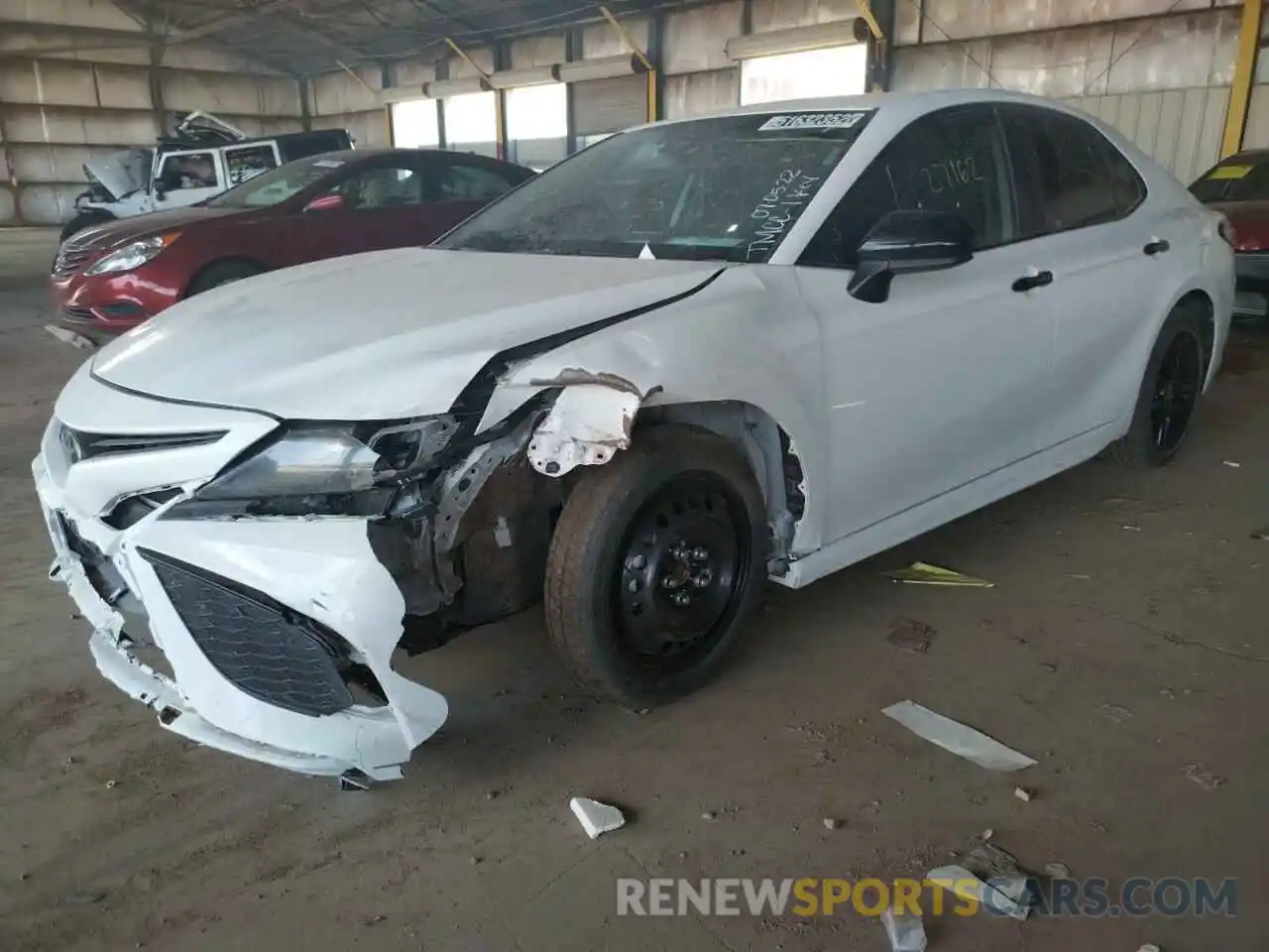 2 Photograph of a damaged car 4T1G11AK1MU440174 TOYOTA CAMRY 2021