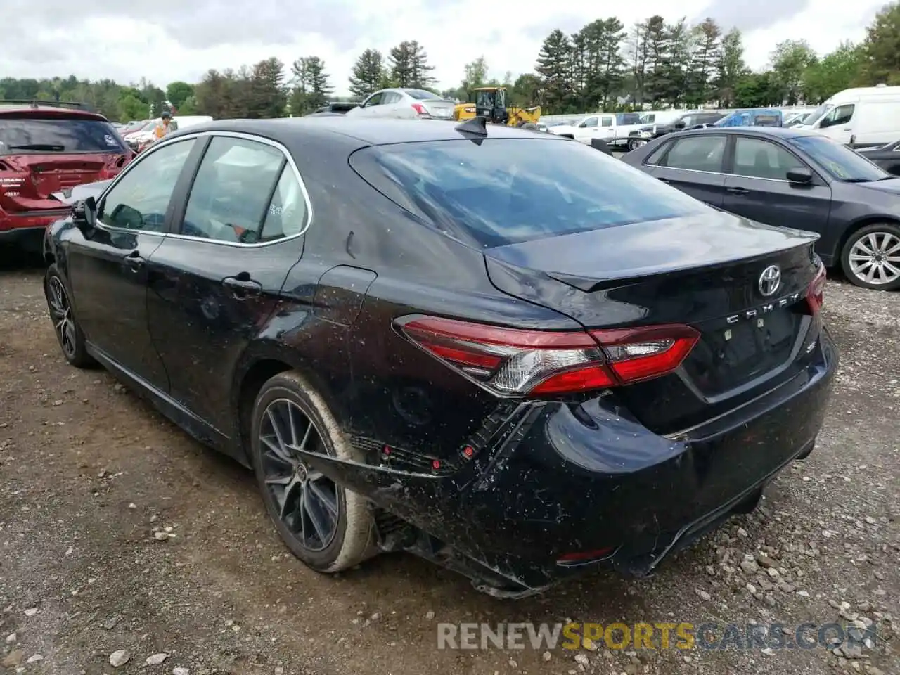 3 Photograph of a damaged car 4T1G11AK1MU441583 TOYOTA CAMRY 2021