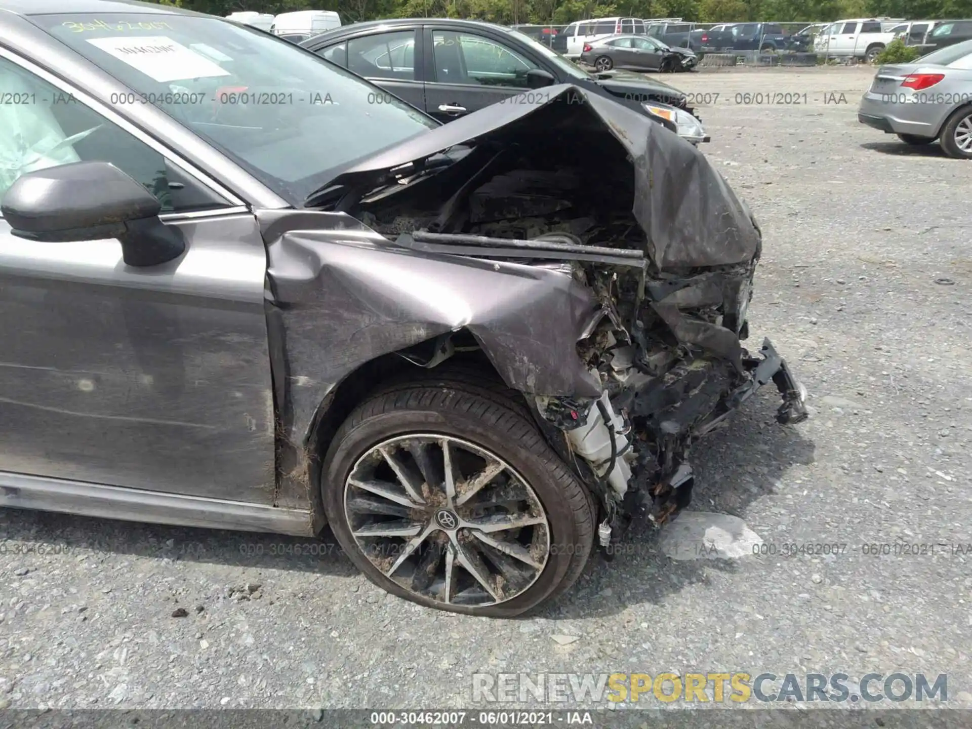 6 Photograph of a damaged car 4T1G11AK1MU445603 TOYOTA CAMRY 2021