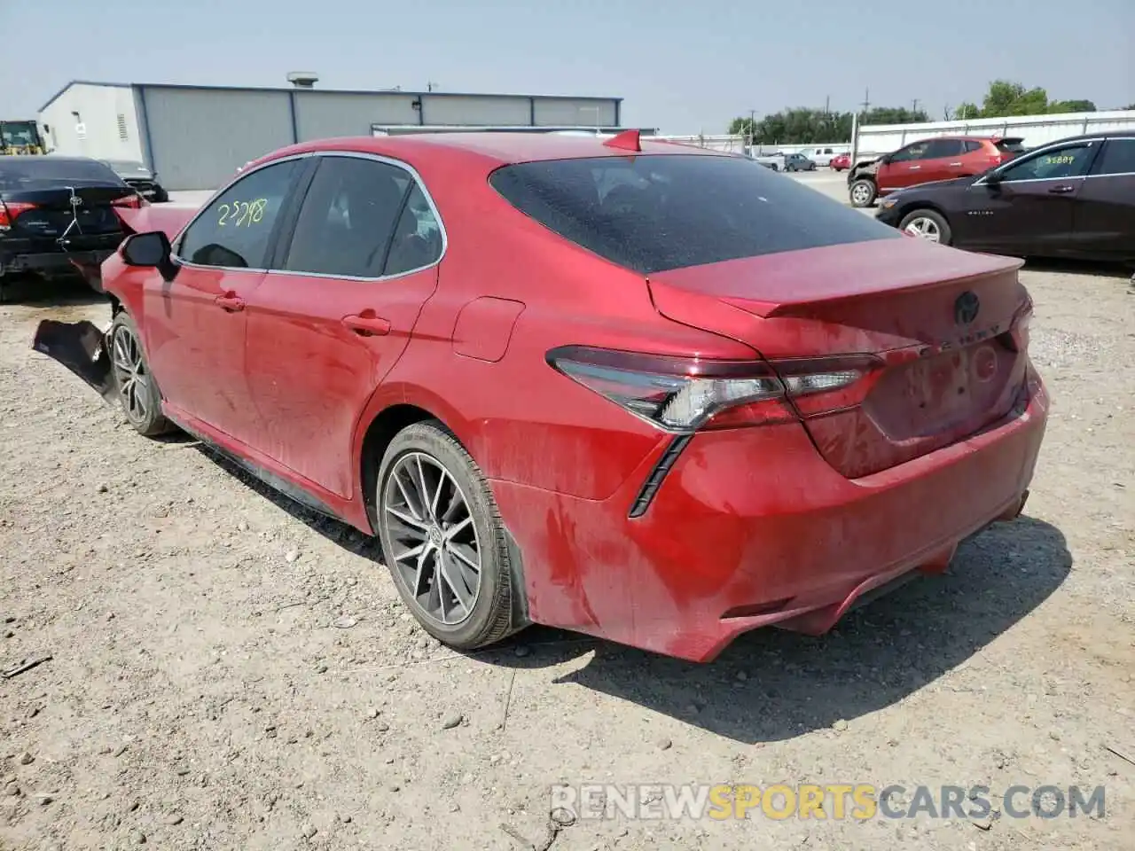 3 Photograph of a damaged car 4T1G11AK1MU447528 TOYOTA CAMRY 2021