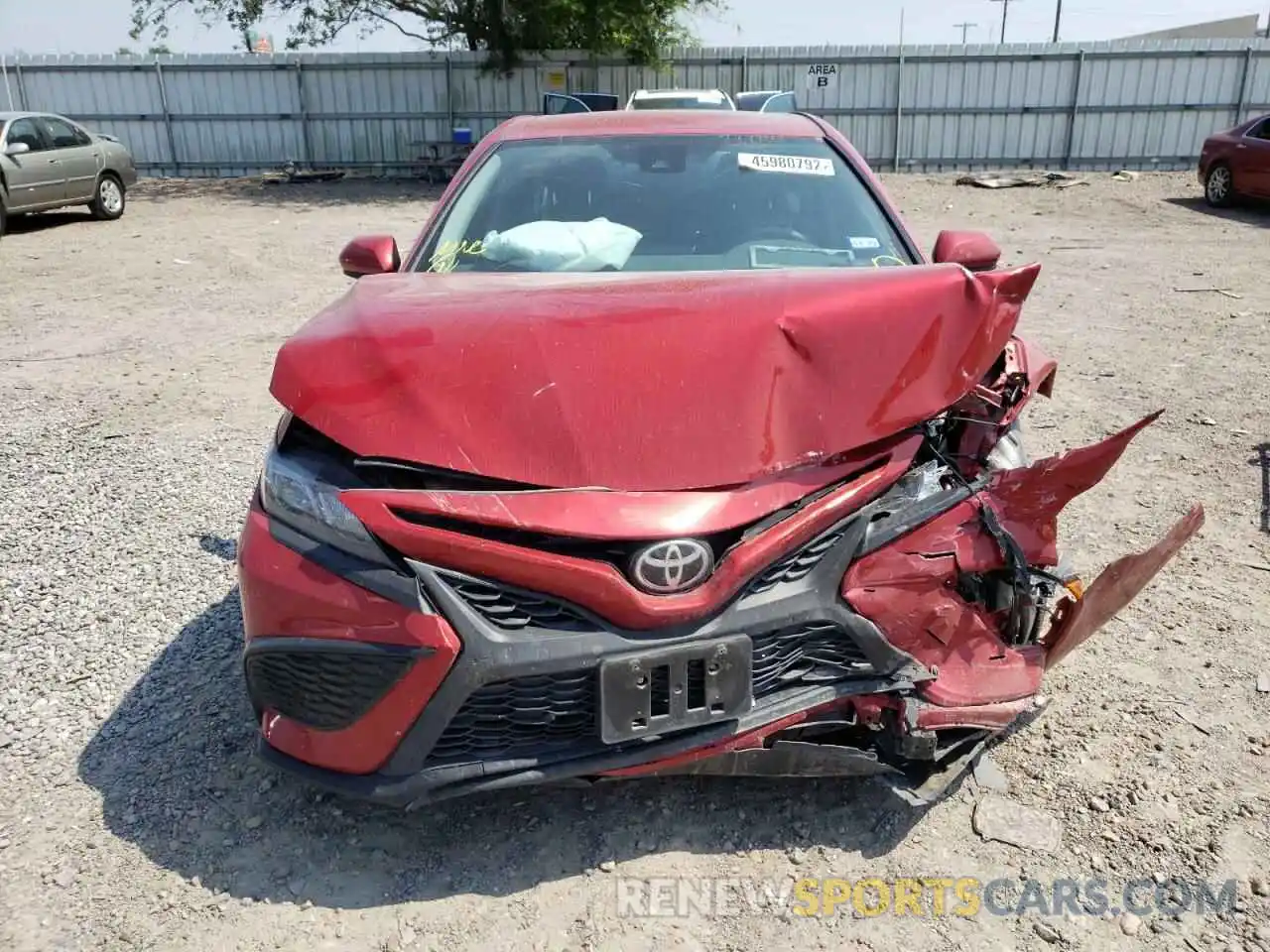 7 Photograph of a damaged car 4T1G11AK1MU447528 TOYOTA CAMRY 2021