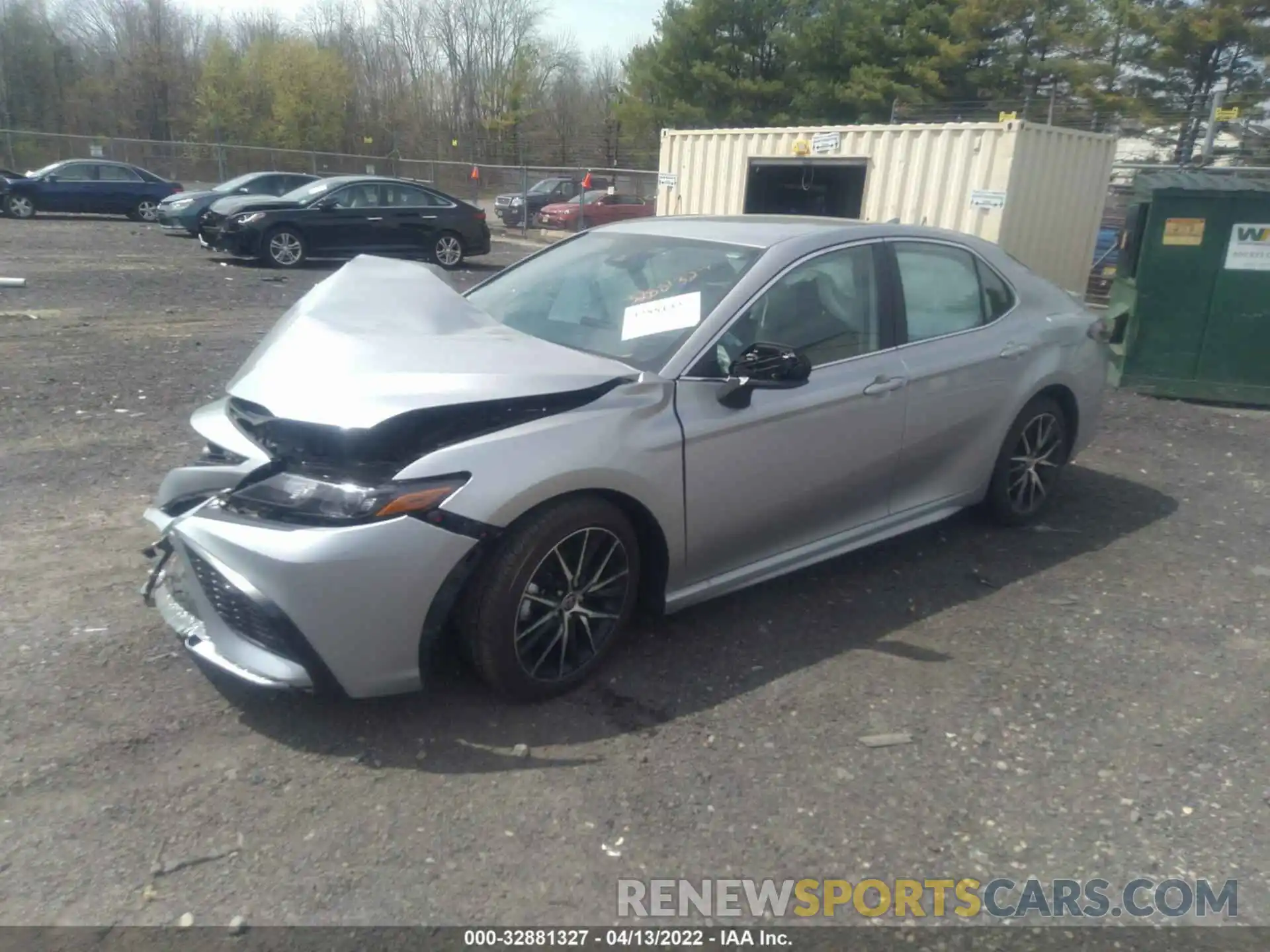 2 Photograph of a damaged car 4T1G11AK1MU450901 TOYOTA CAMRY 2021