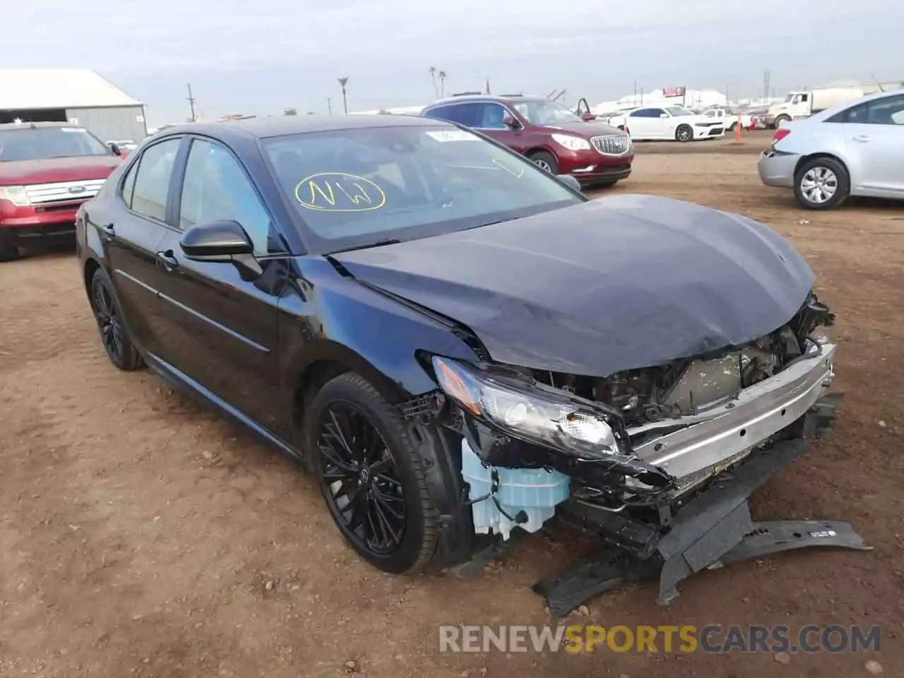 1 Photograph of a damaged car 4T1G11AK1MU451420 TOYOTA CAMRY 2021