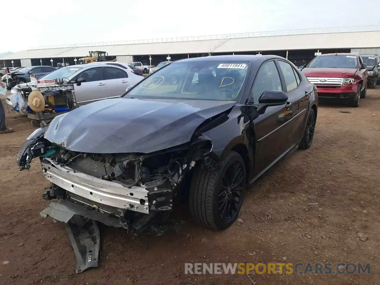 2 Photograph of a damaged car 4T1G11AK1MU451420 TOYOTA CAMRY 2021