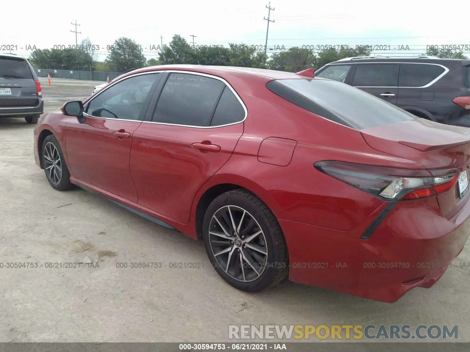 3 Photograph of a damaged car 4T1G11AK1MU452986 TOYOTA CAMRY 2021