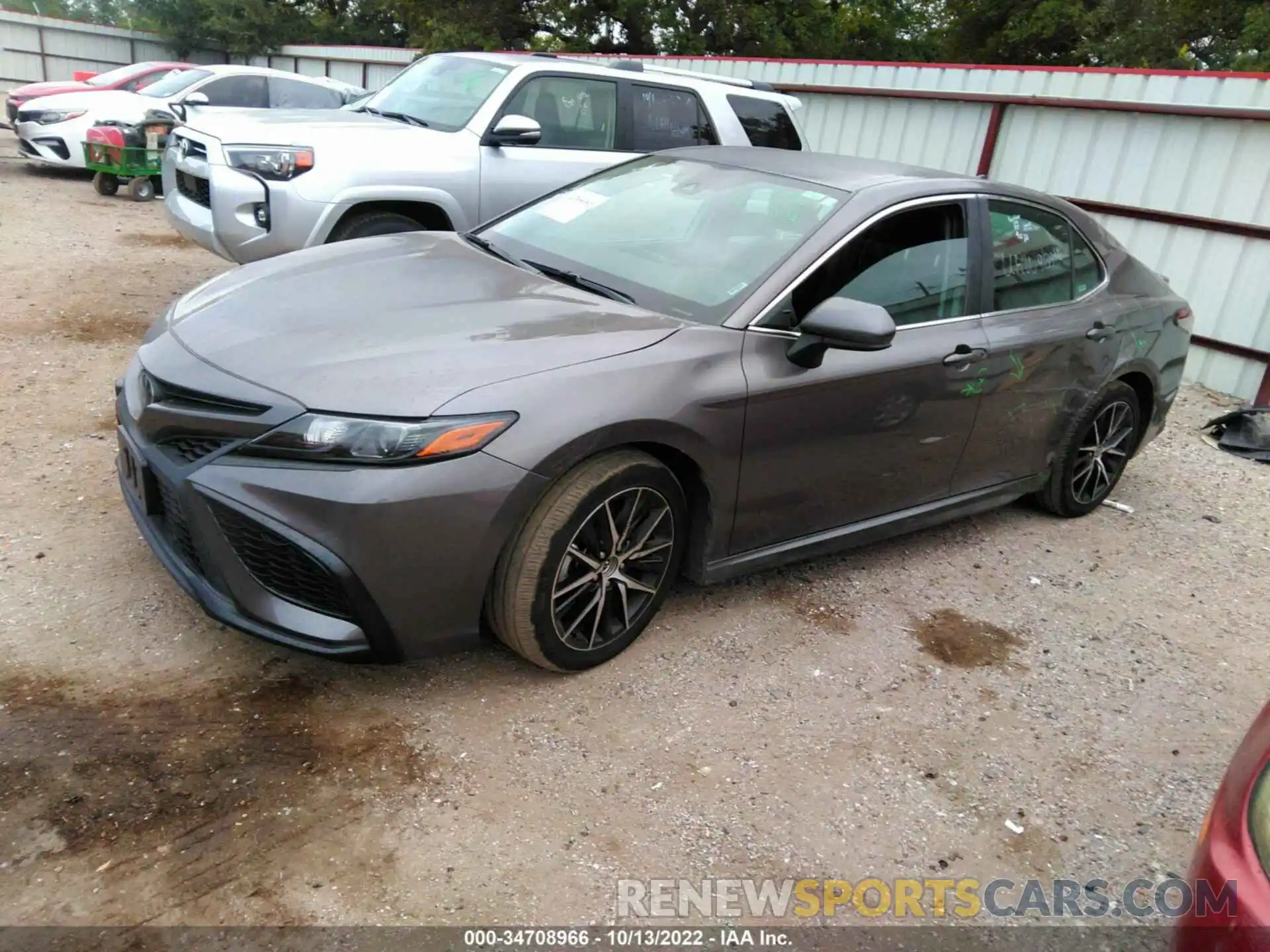 2 Photograph of a damaged car 4T1G11AK1MU454110 TOYOTA CAMRY 2021