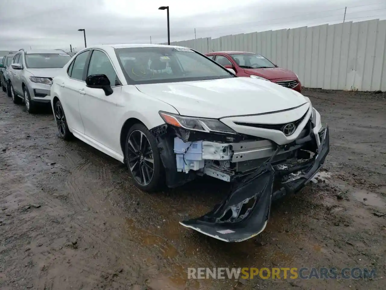 1 Photograph of a damaged car 4T1G11AK1MU454494 TOYOTA CAMRY 2021