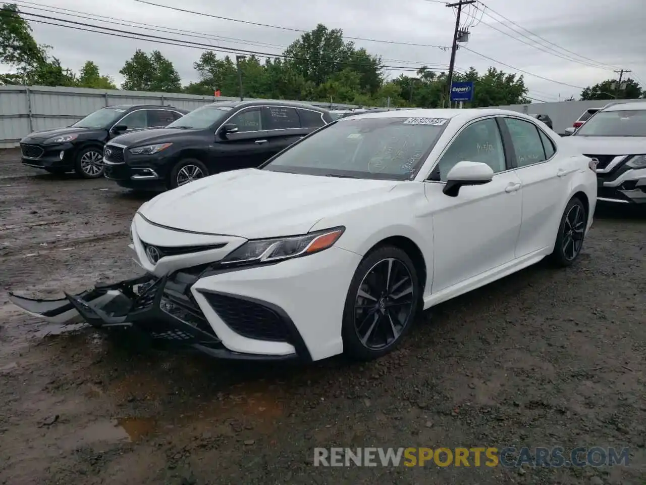 2 Photograph of a damaged car 4T1G11AK1MU454494 TOYOTA CAMRY 2021