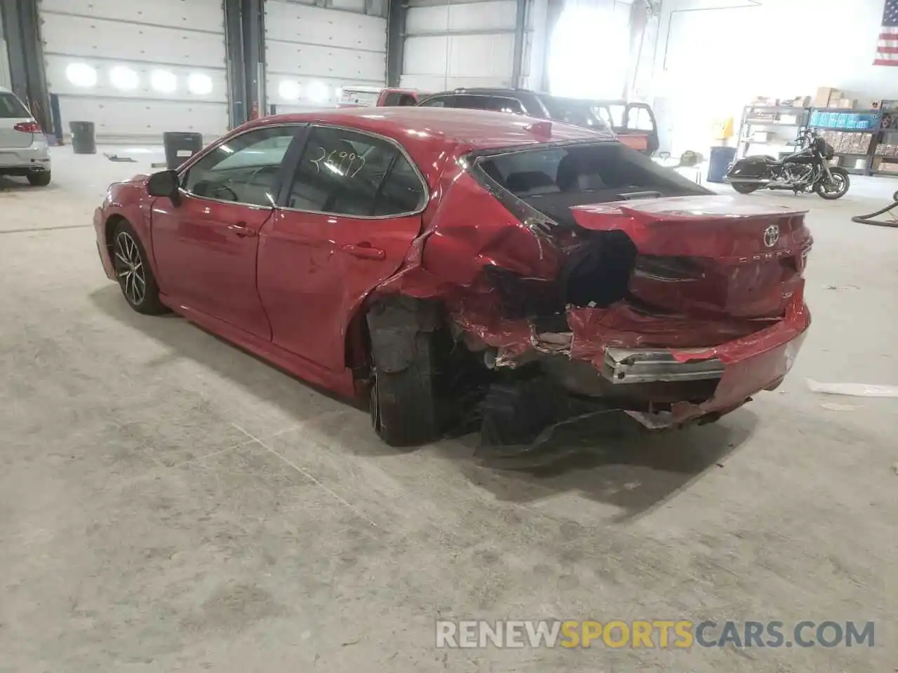 3 Photograph of a damaged car 4T1G11AK1MU454690 TOYOTA CAMRY 2021