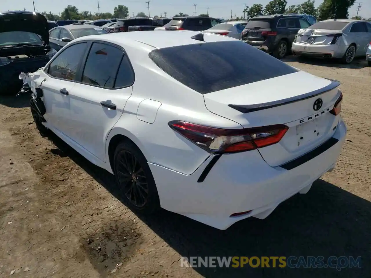 3 Photograph of a damaged car 4T1G11AK1MU455581 TOYOTA CAMRY 2021