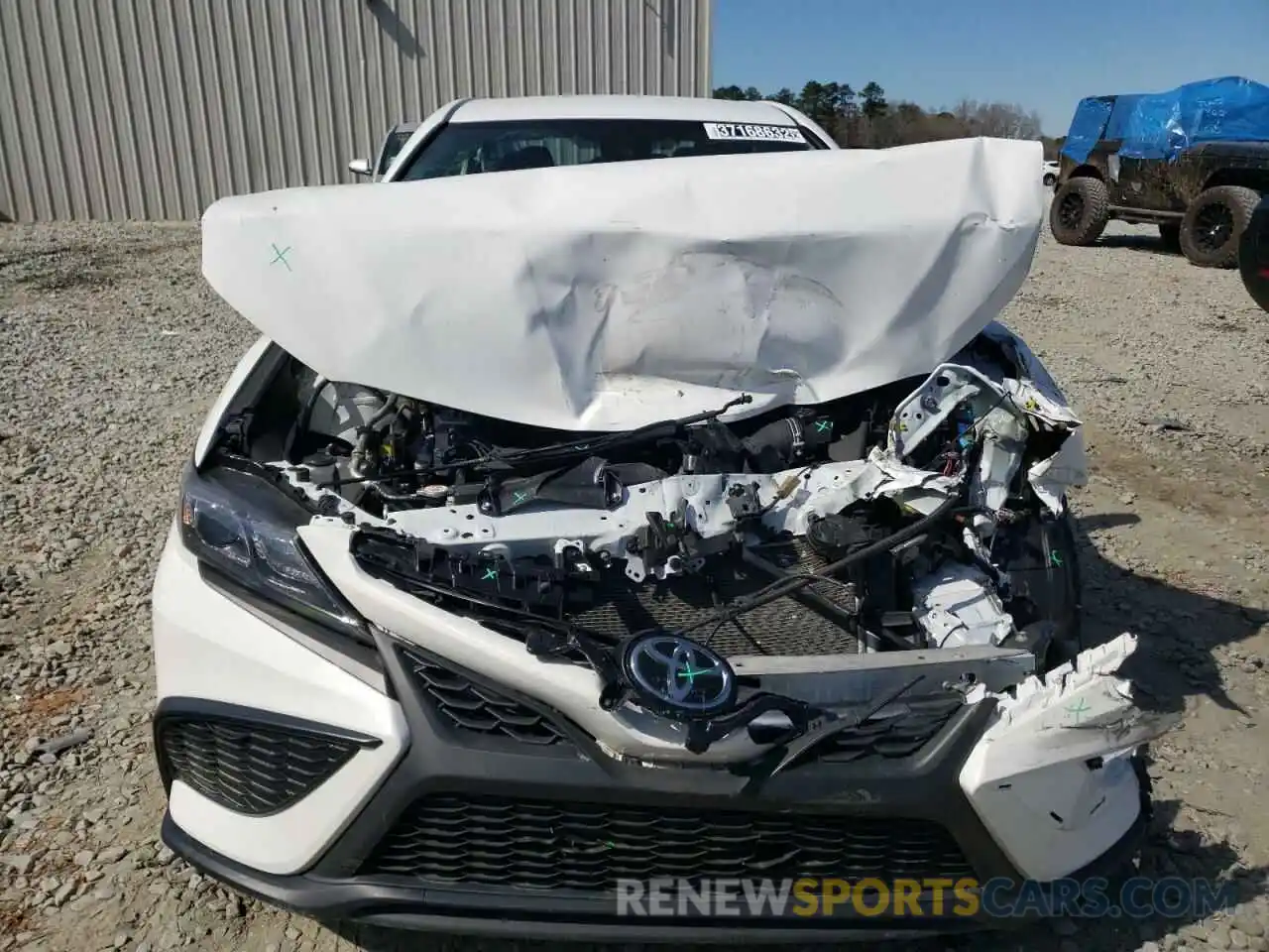 9 Photograph of a damaged car 4T1G11AK1MU455774 TOYOTA CAMRY 2021