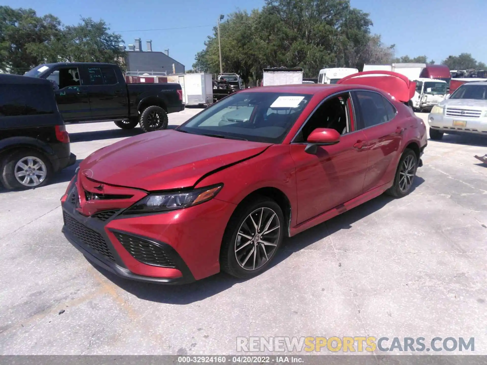 2 Photograph of a damaged car 4T1G11AK1MU461719 TOYOTA CAMRY 2021