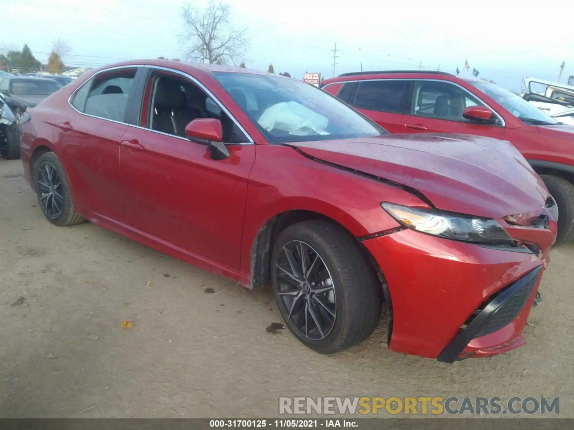 1 Photograph of a damaged car 4T1G11AK1MU468377 TOYOTA CAMRY 2021