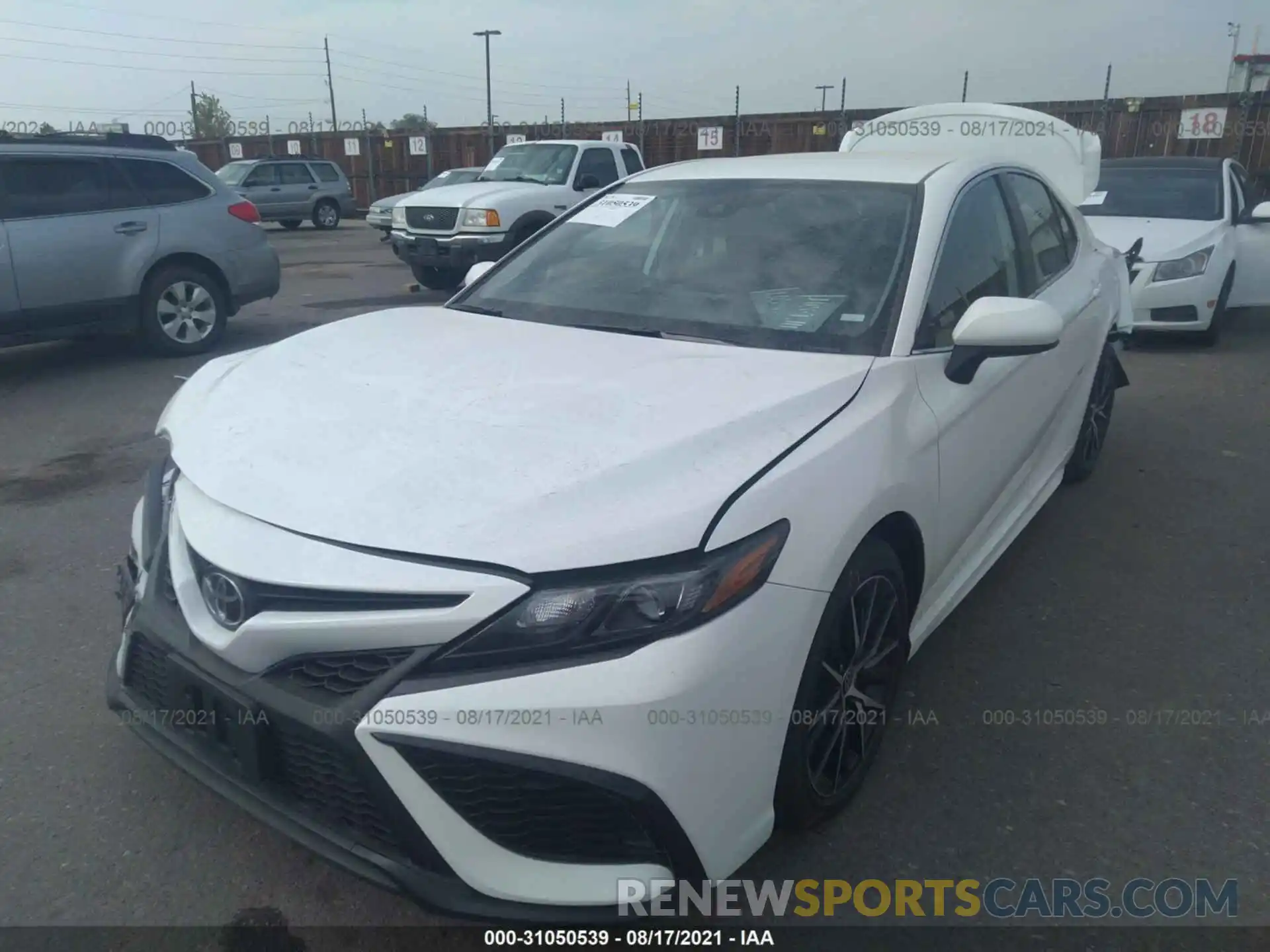 2 Photograph of a damaged car 4T1G11AK1MU480710 TOYOTA CAMRY 2021