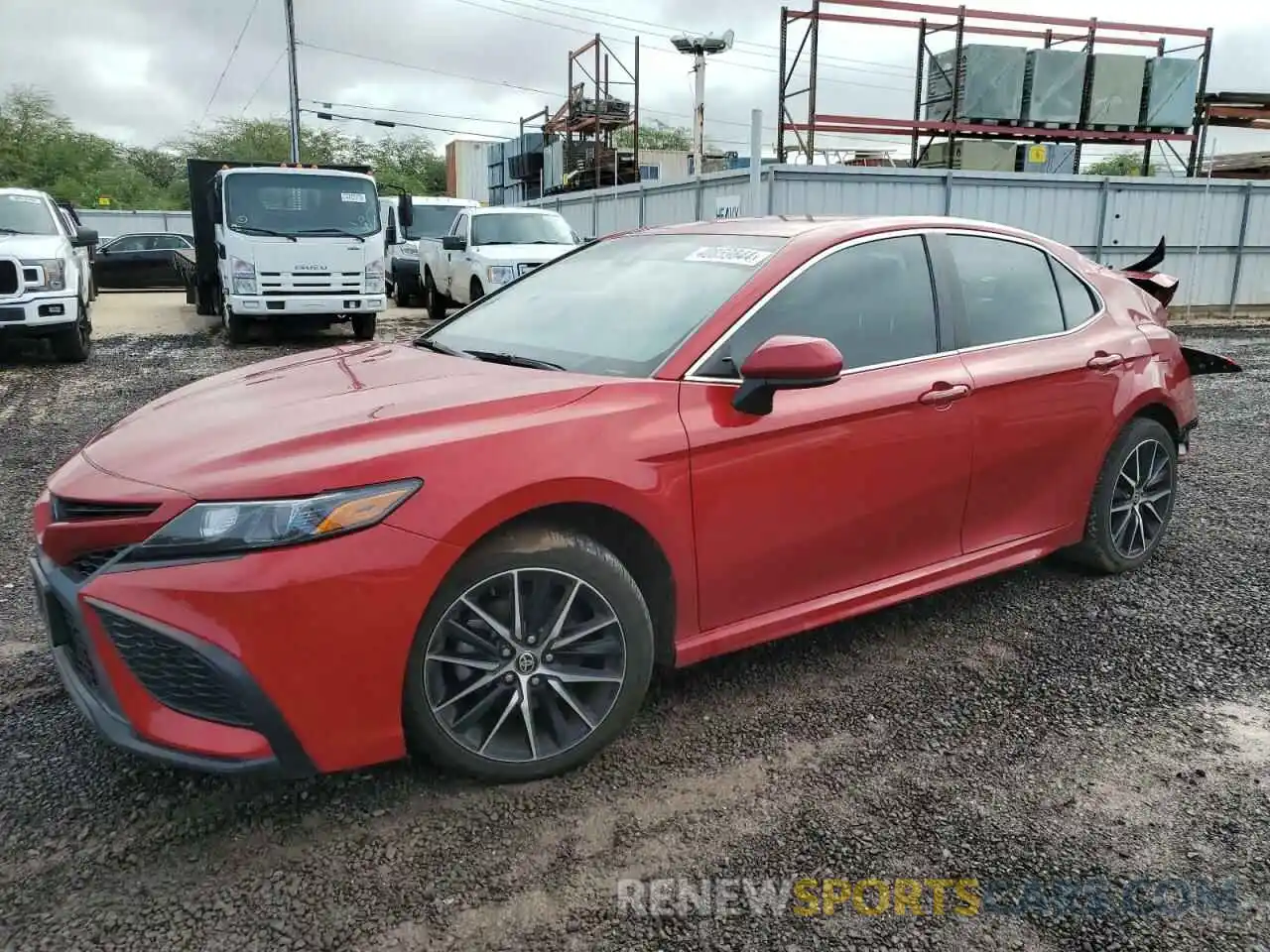 1 Photograph of a damaged car 4T1G11AK1MU489391 TOYOTA CAMRY 2021