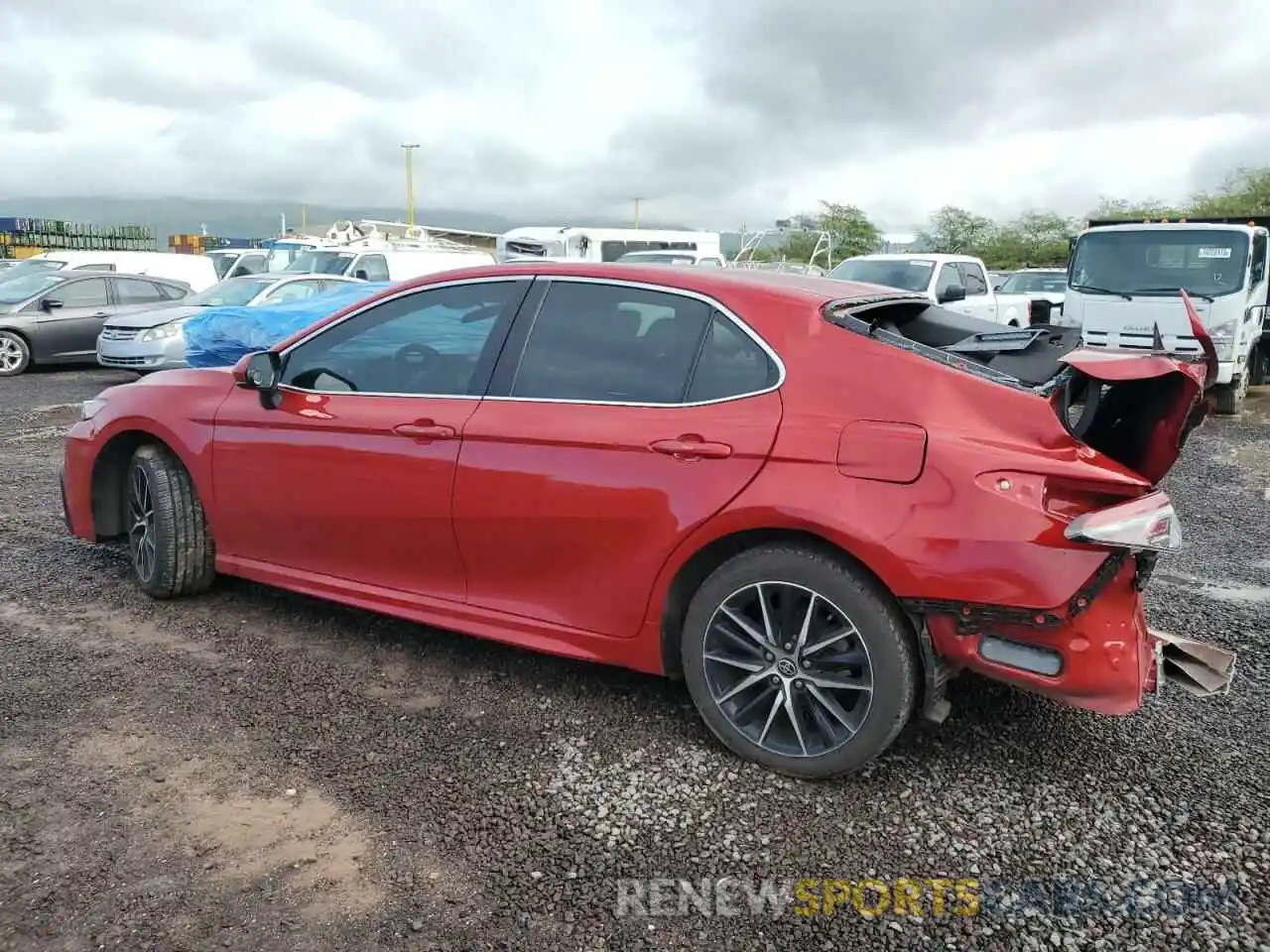 2 Photograph of a damaged car 4T1G11AK1MU489391 TOYOTA CAMRY 2021